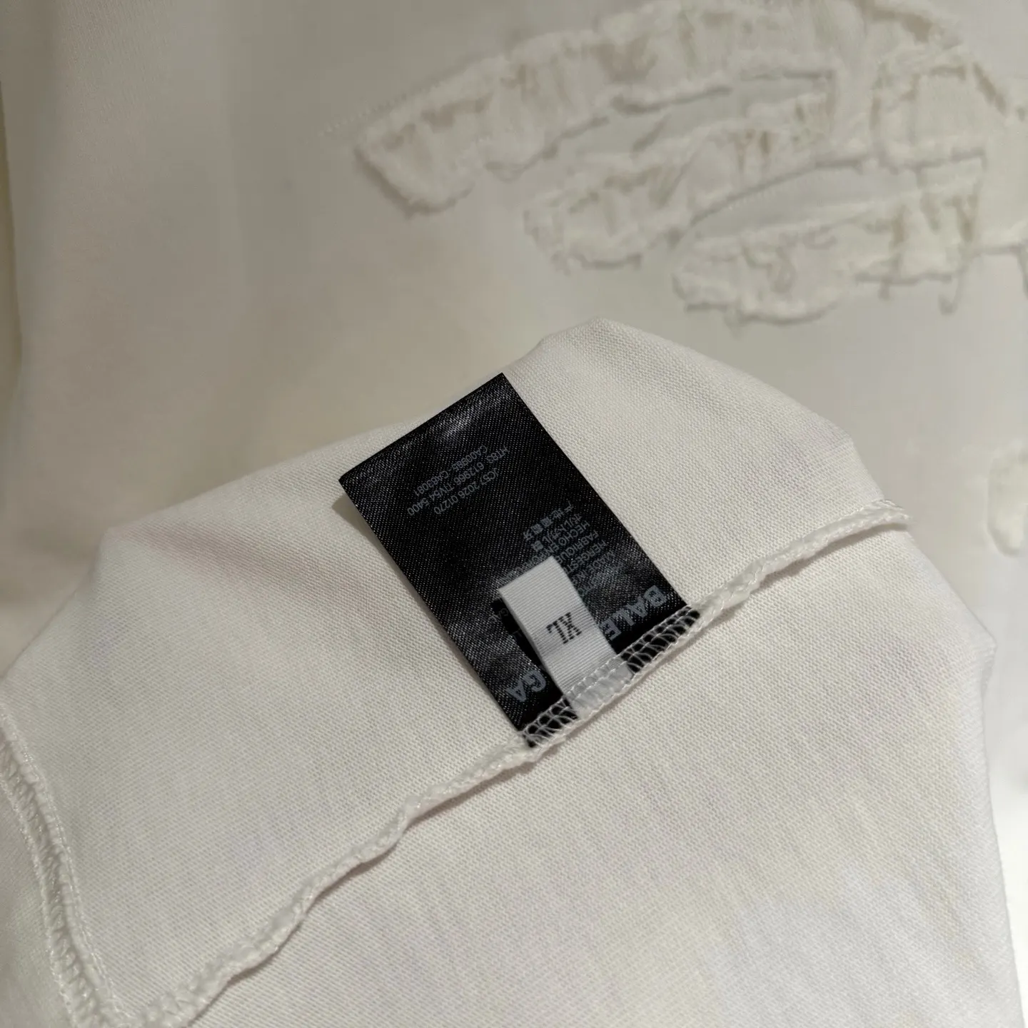Balenciaga 25SS 刺绣 纯棉 短袖T恤
