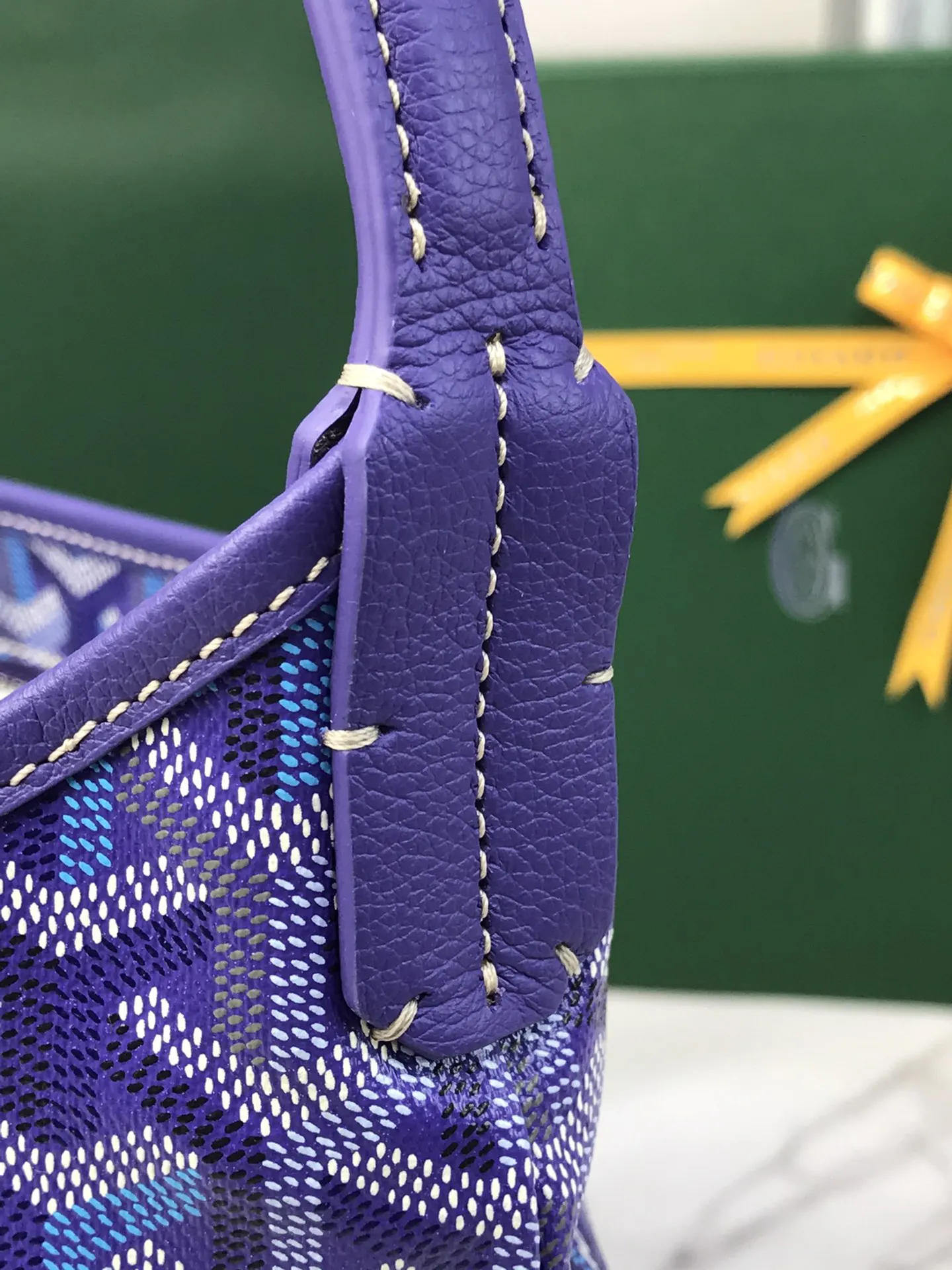 Goyard Hobo Shoulder Bag Vintage Canvas