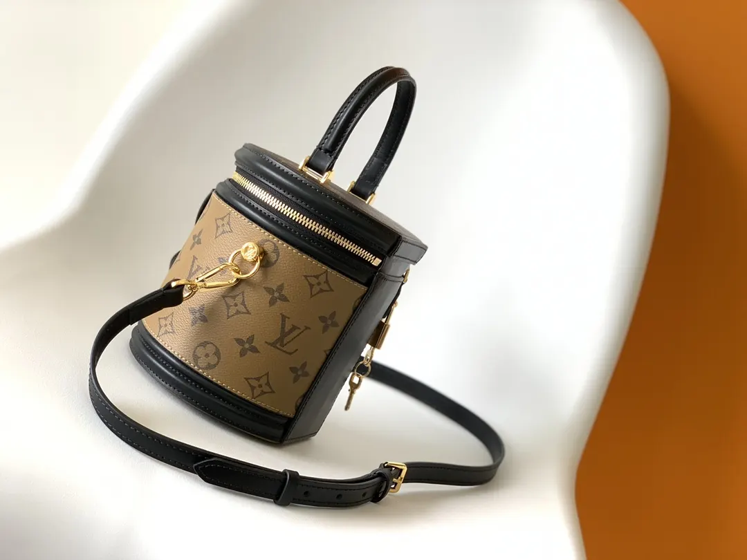 LV 帆布 动态 黃花 vanity 手袋 借鉴 化妝包 便携收納款