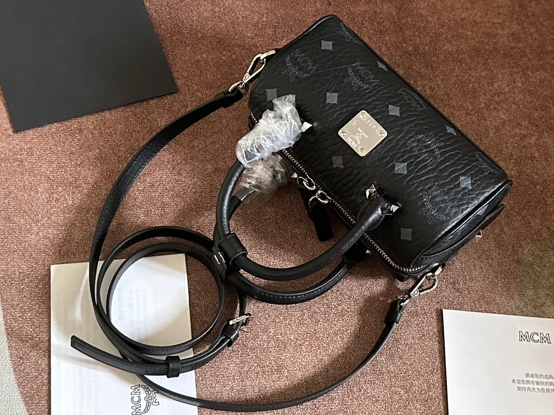 Black Fashion Item Travel Leather