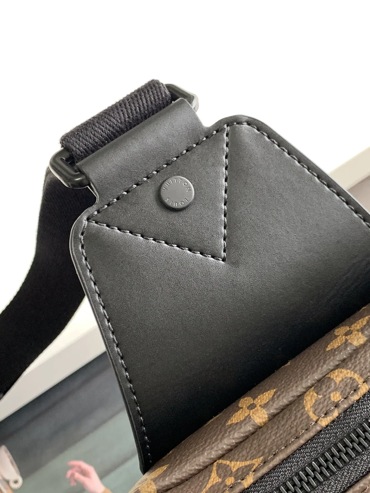 Monogram Belt Bag Casual Canvas