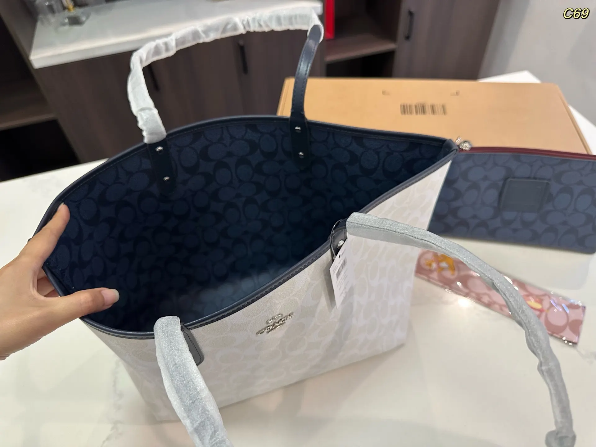 双面 cit 托 托特包 大容量托特款