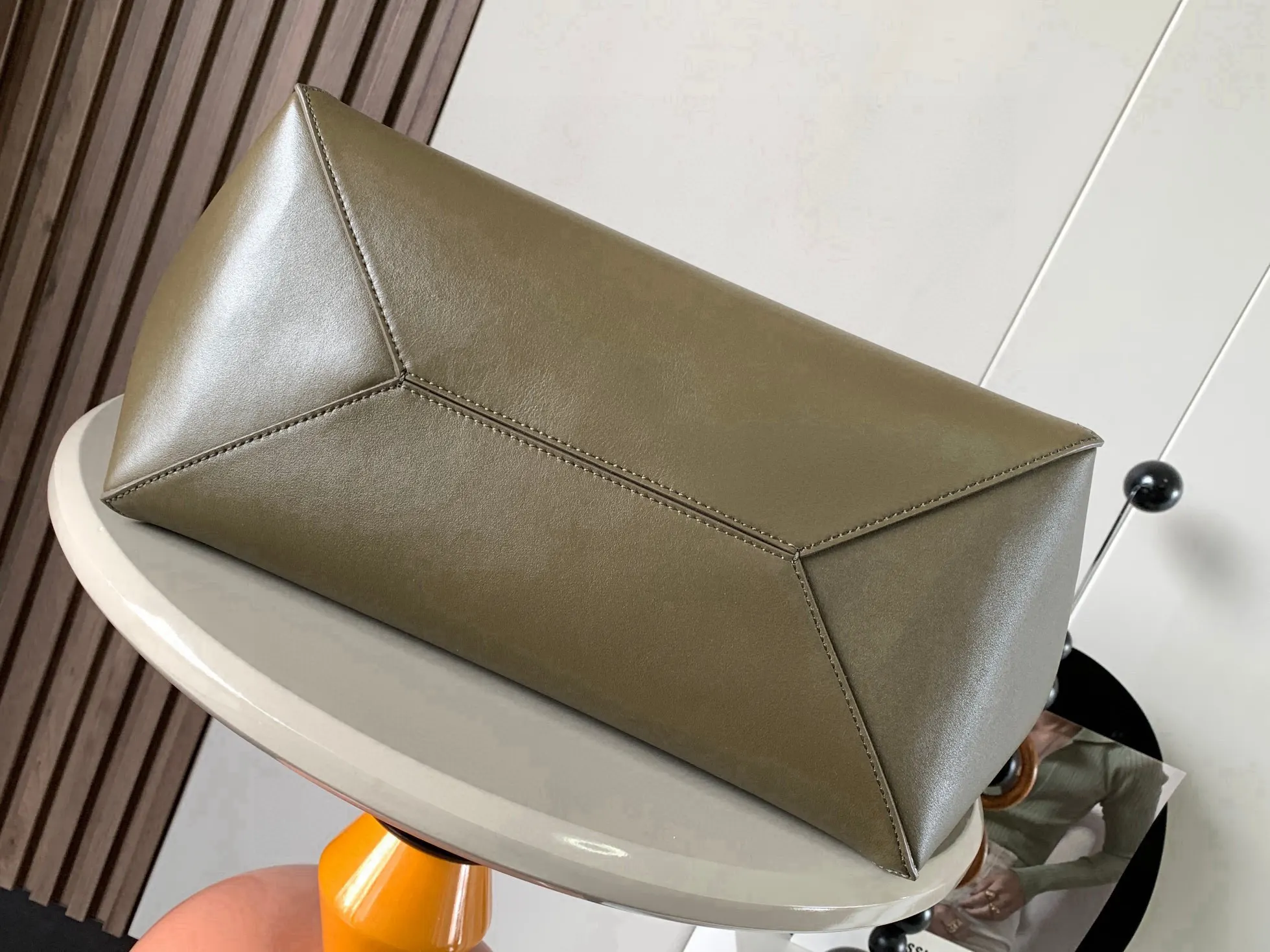Puzzle 卡其 牛皮 行李箱 旅行拉杆款 輕便出行款