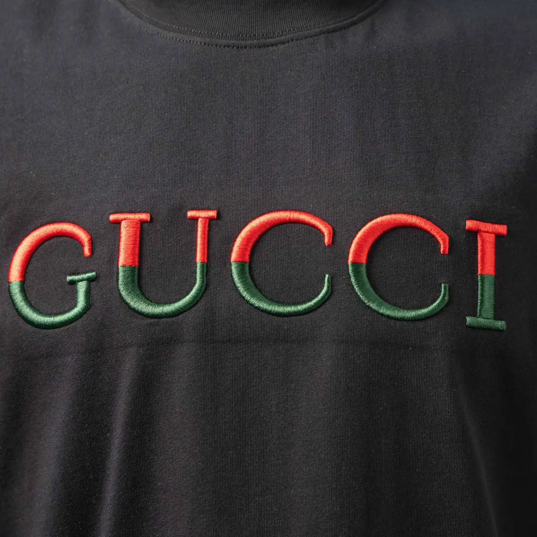 Gucci 刺绣 短袖T恤