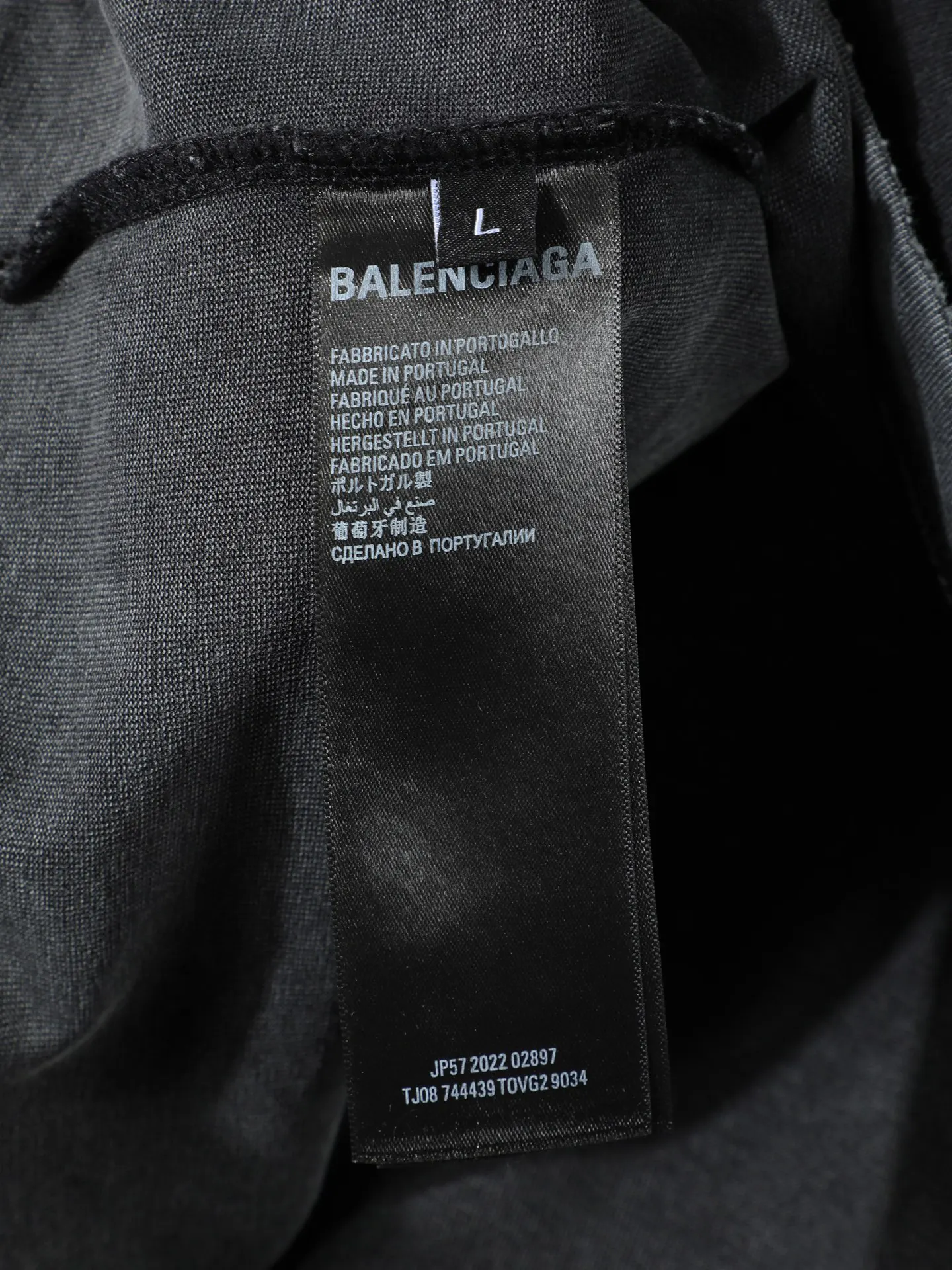 Balenciaga 26SS Logo 字母 短袖T恤 街头休闲款