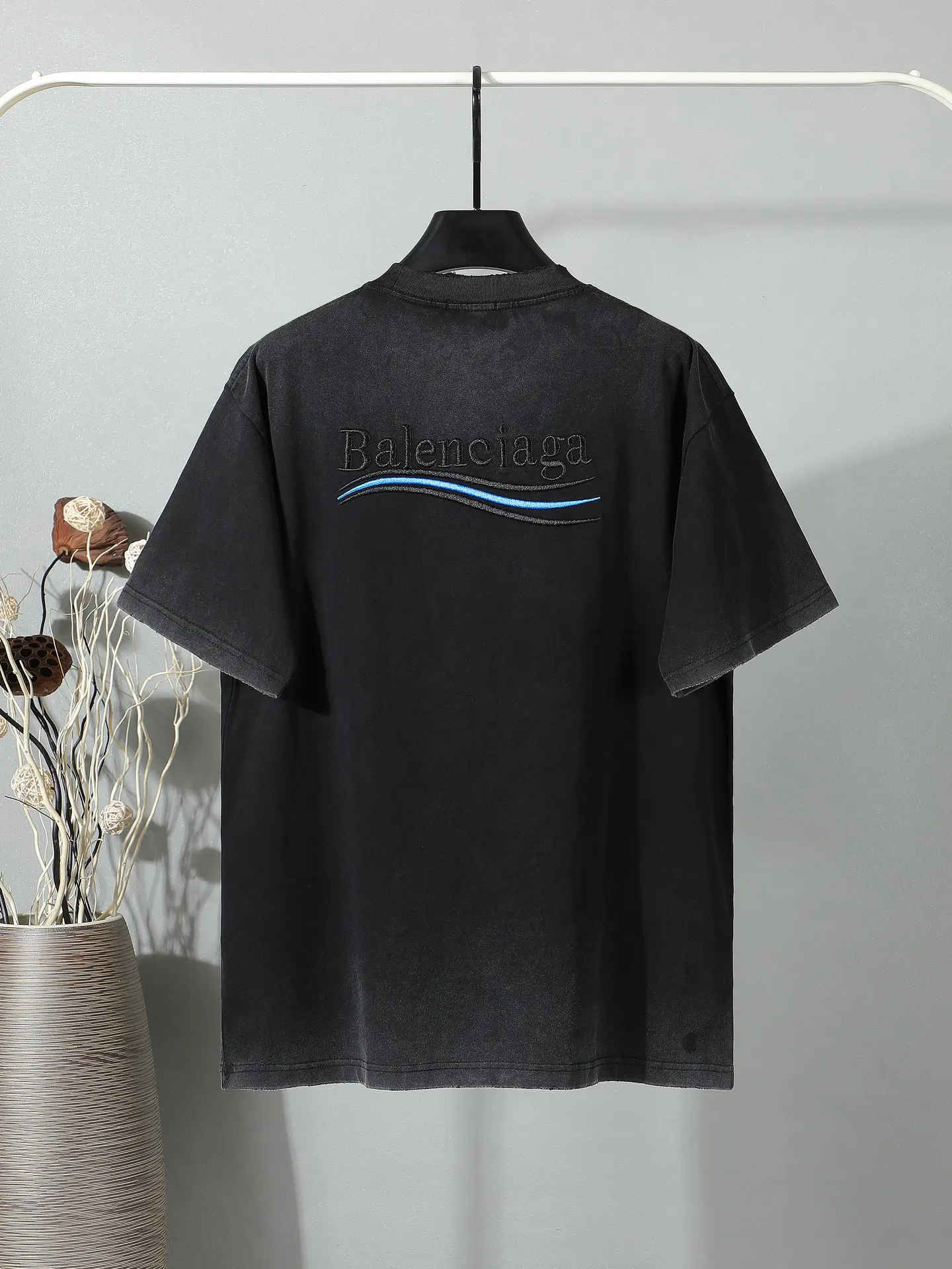 Balenciaga 26SS Logo 字母 短袖T恤 街头休闲款
