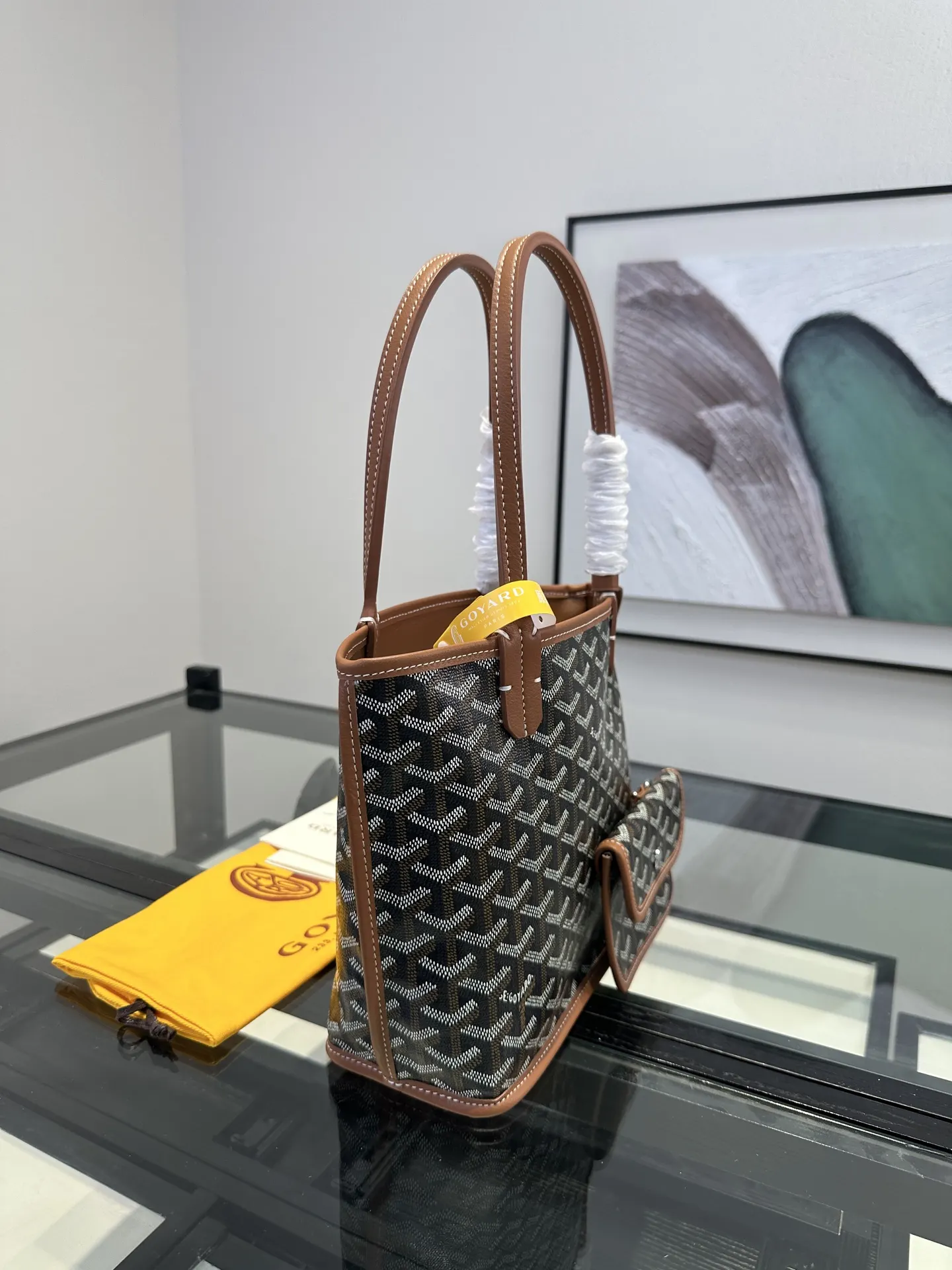 Goyard 棕色 小牛皮 托特包 大容量托特款