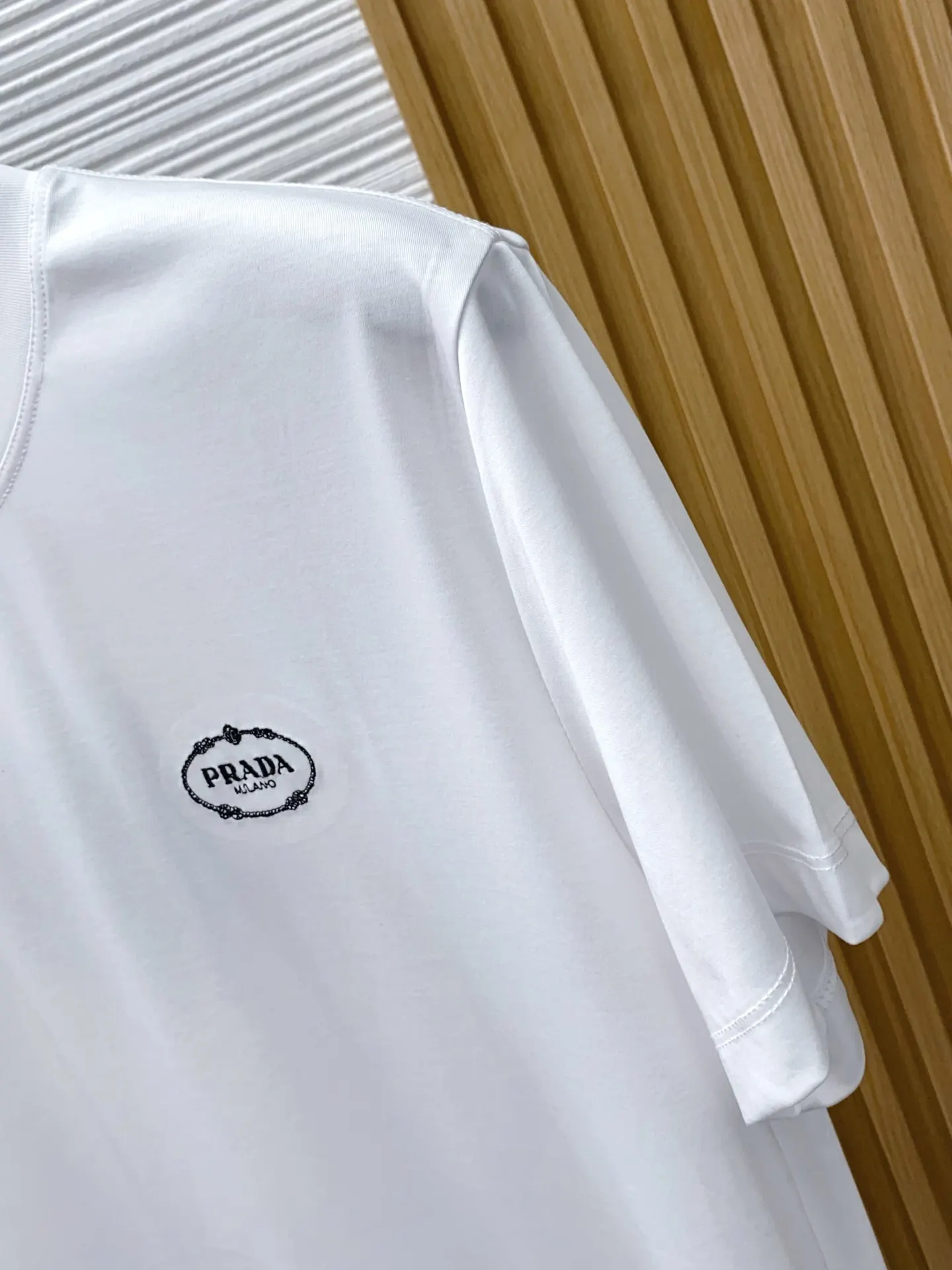 Prada 棉质 Logo 短袖T恤