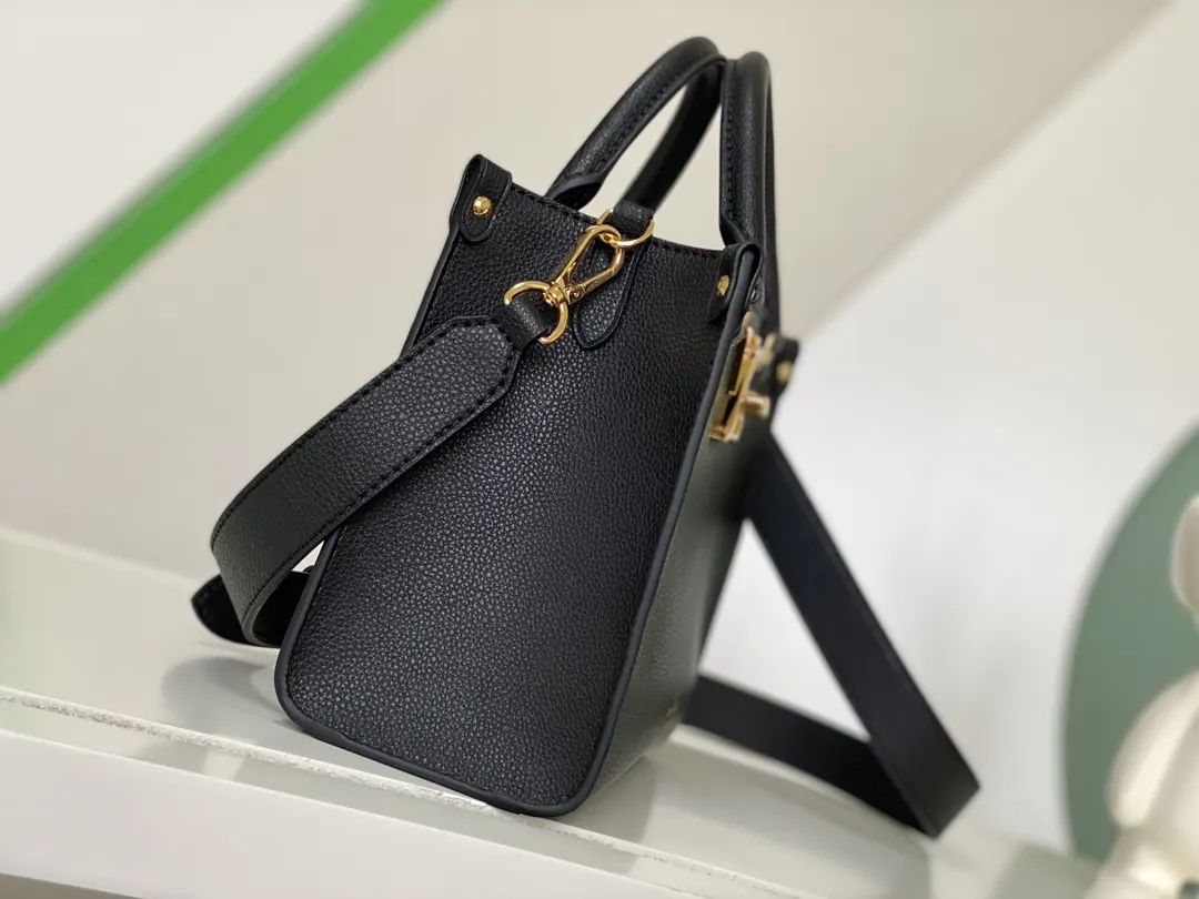 Black Crossbody Bag Lightweight Leather