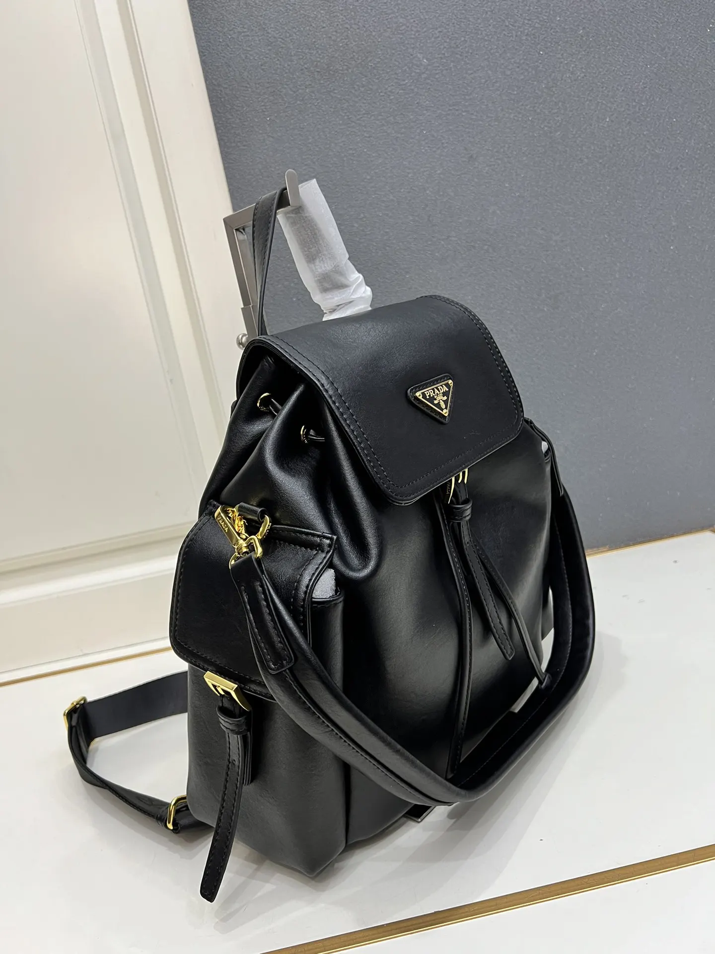 羊皮 赶紧入手吧 长 高 底 雙肩包 实用雙肩款