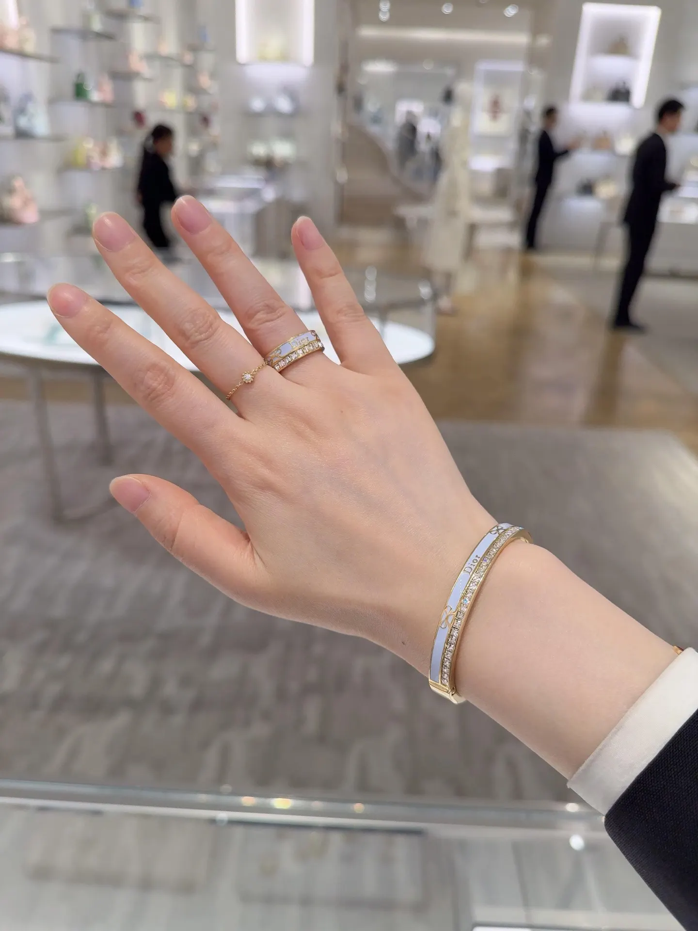Dior 藍色 手鐲 精致腕饰款(數字10) Dior 藍色 手鐲 精致腕饰款(數字10)