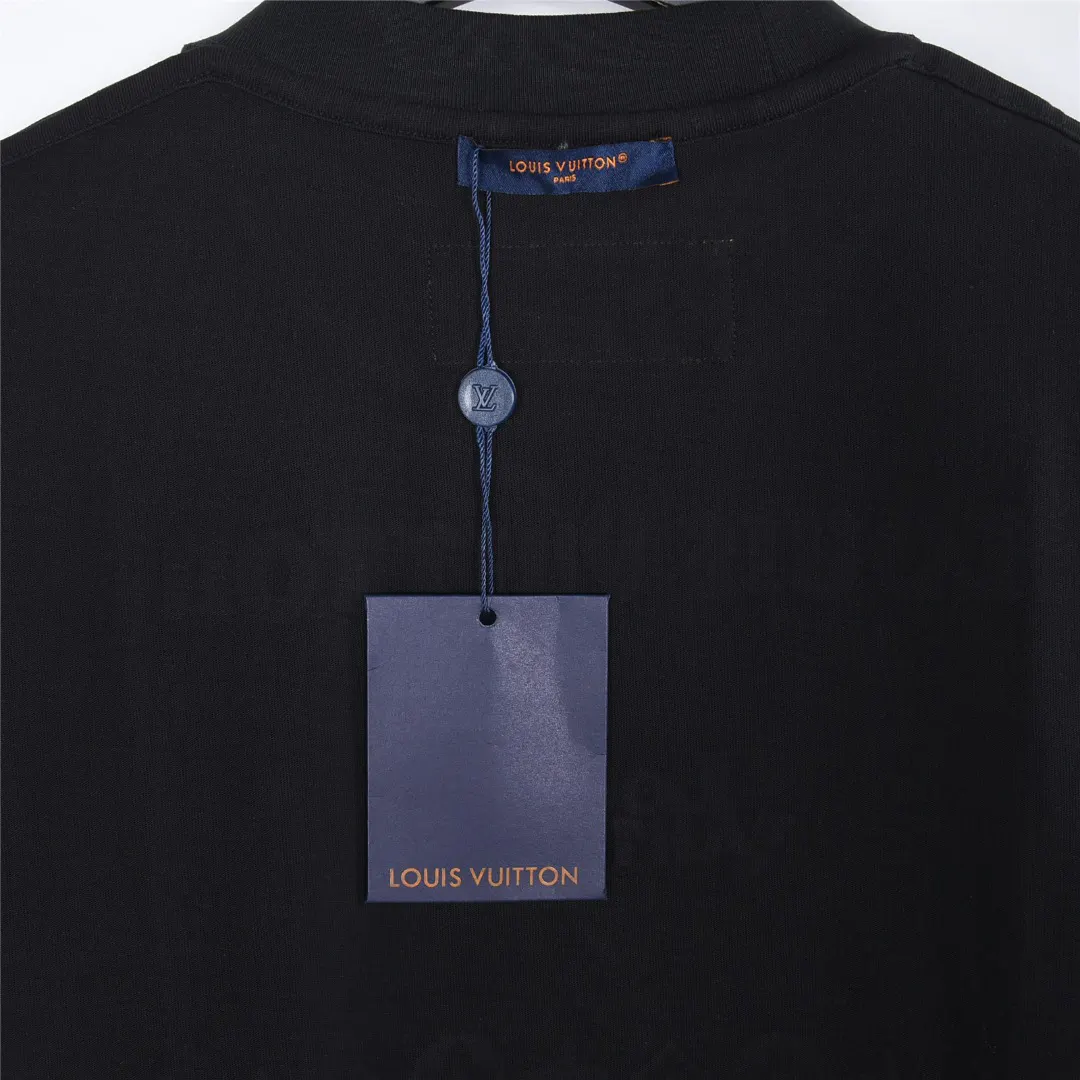 Louis Vuitton 粉色 字母 水洗 短袖T恤
