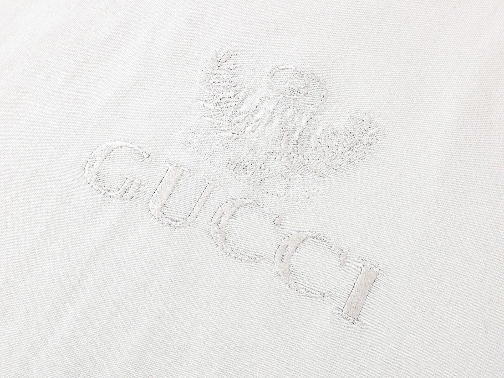Gucci Double G 双G刺绣短袖T恤