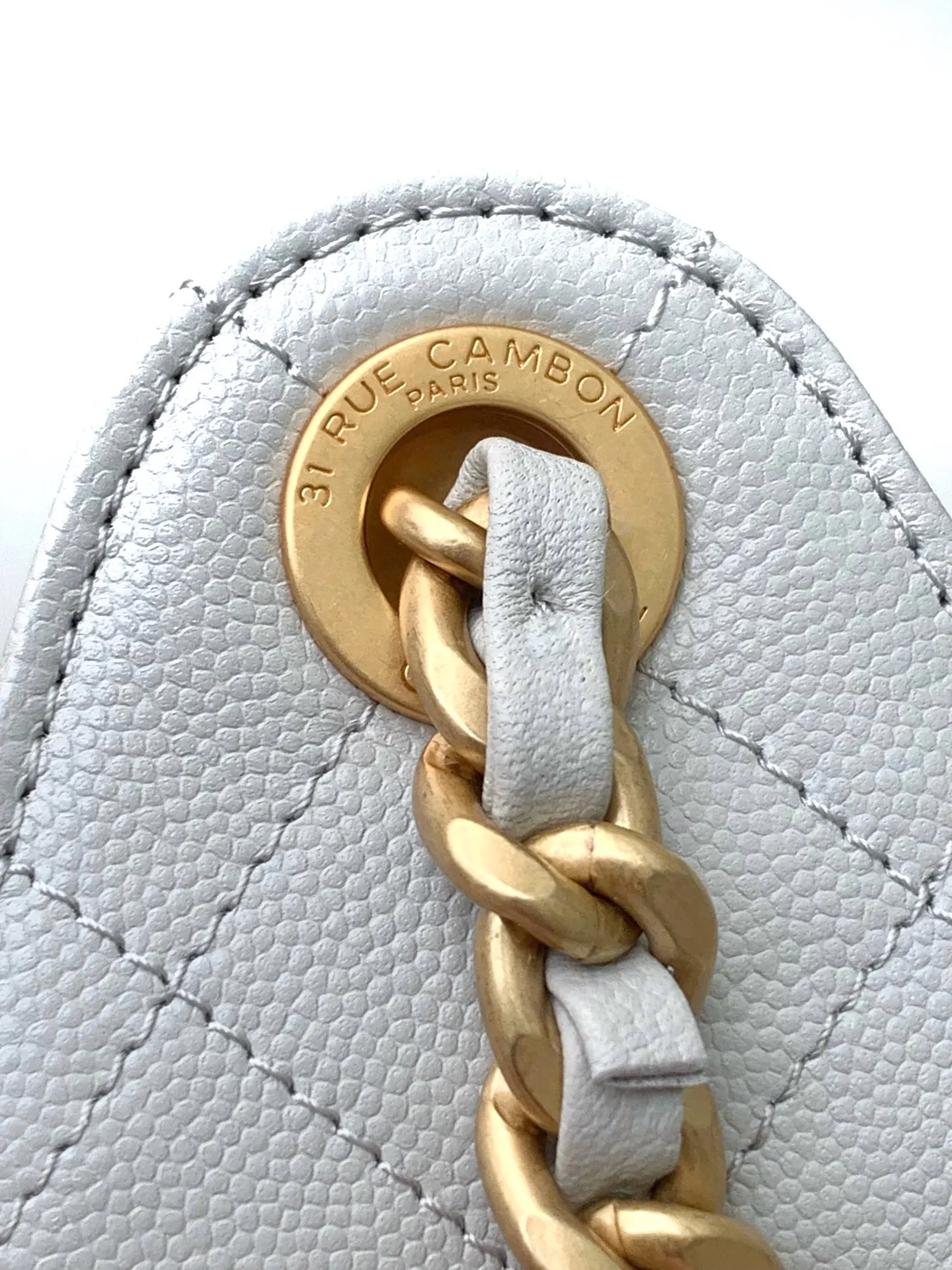 CHANEL Hobo 进口 免税 球纹皮嘻哈包 腋下包 复古腋下背款