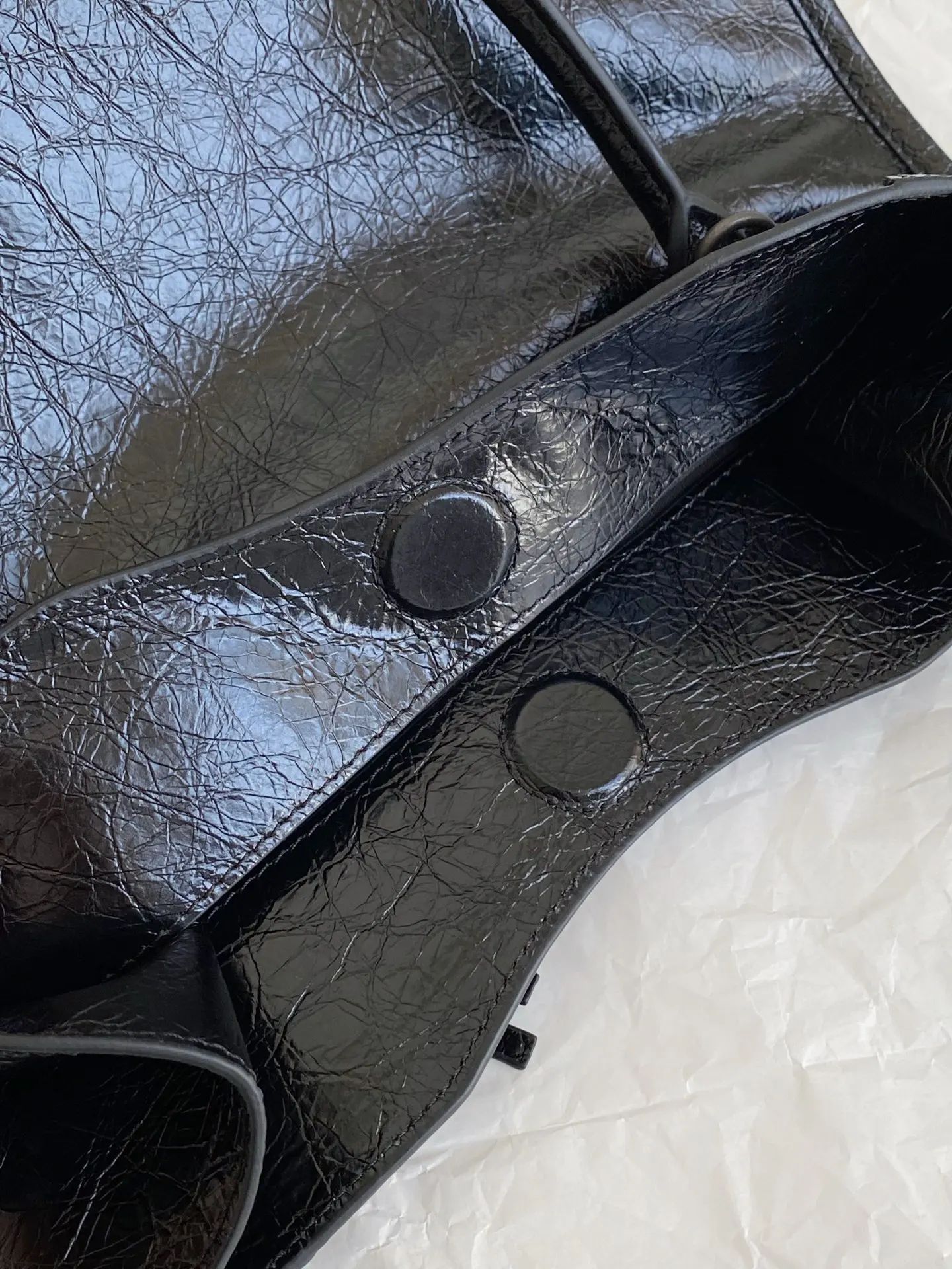 Balenciaga City Le 黑色 腋下包 簡約腋下