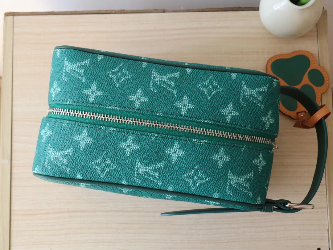 Silver Organizer Pouch Travel Canvas