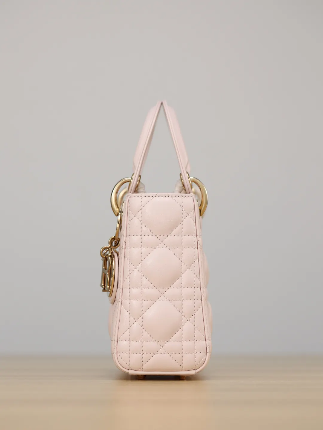 Dior Lady Dior 小号 皮革 手提包