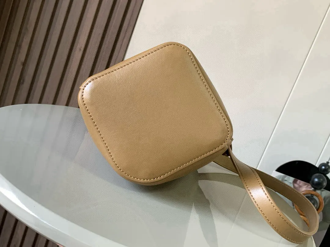 Bucket Bag Casual Leather