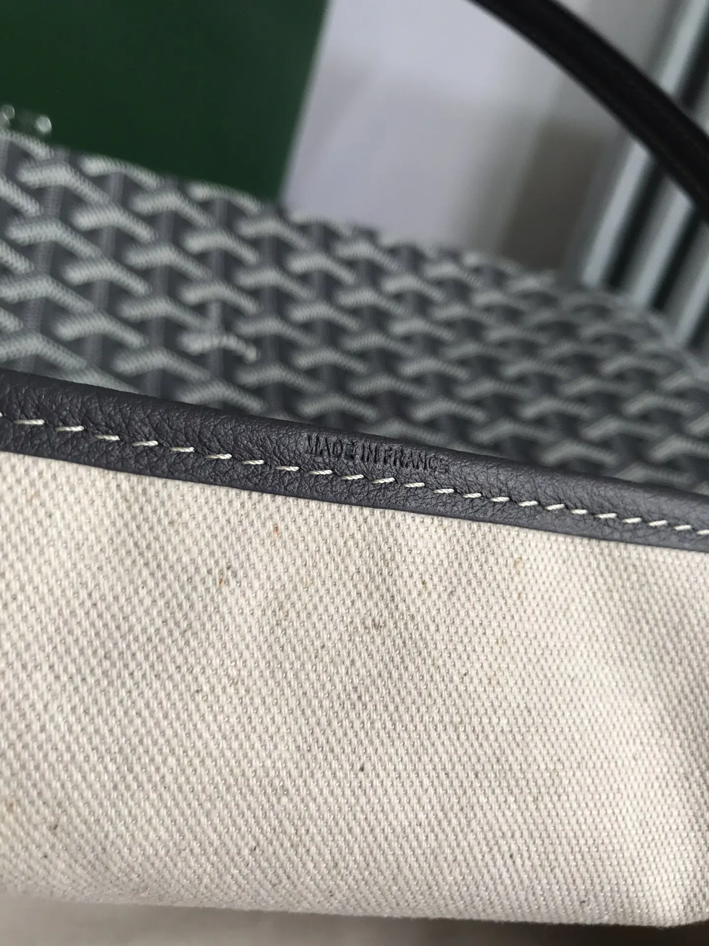 Gray Tote Bag