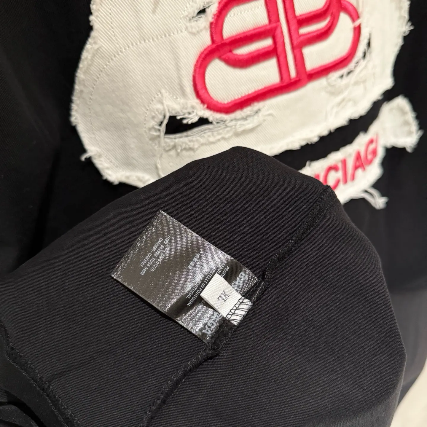Balenciaga 25SS 刺繡 純棉 短袖T恤