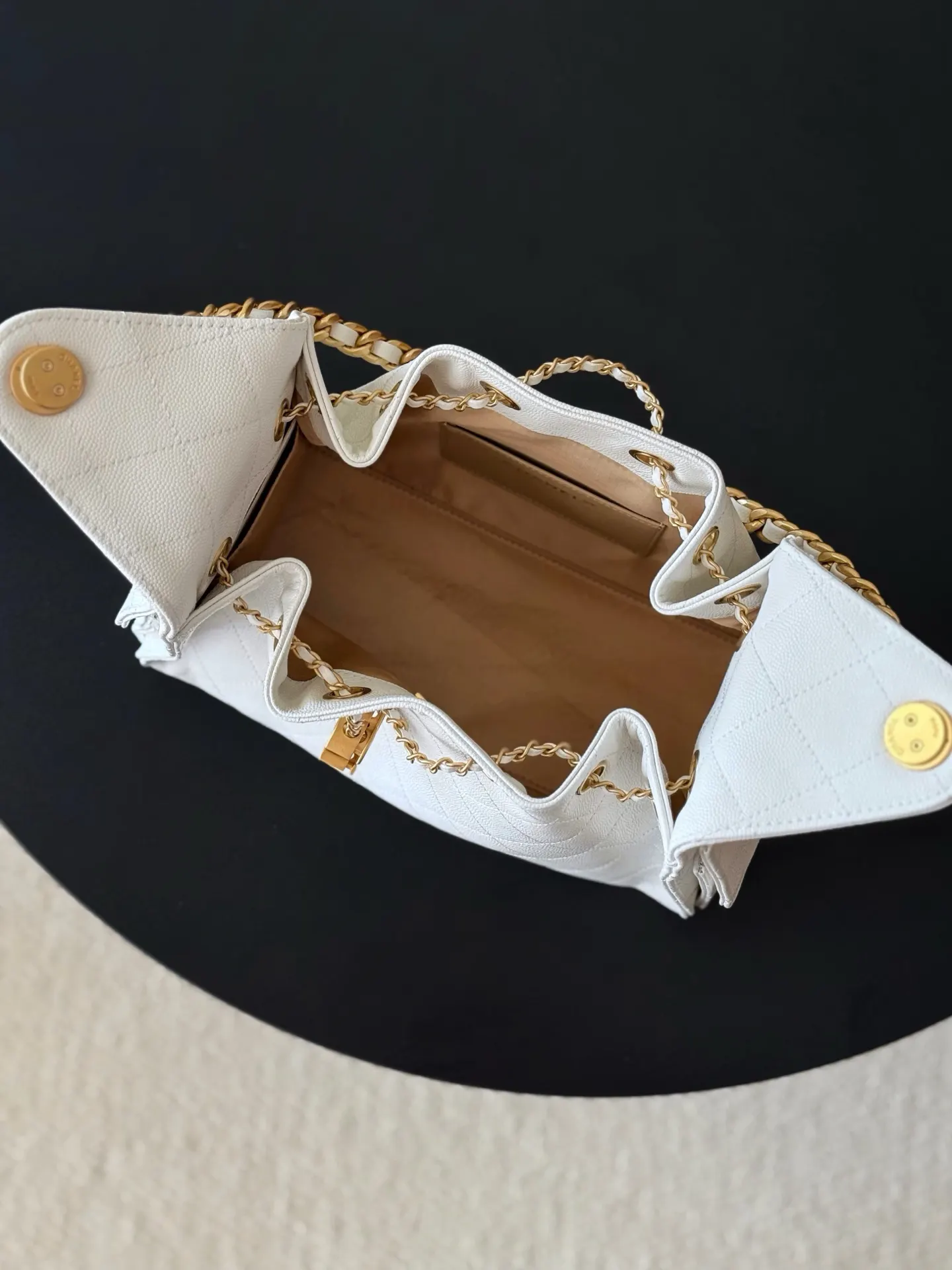 CHANEL Hobo 牛皮 腋下包 复古腋下背款