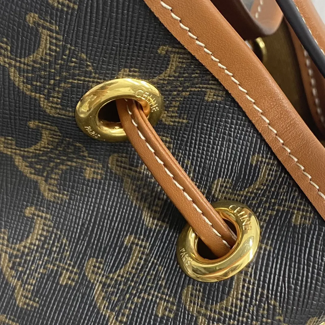 Gold Bucket Bag Casual