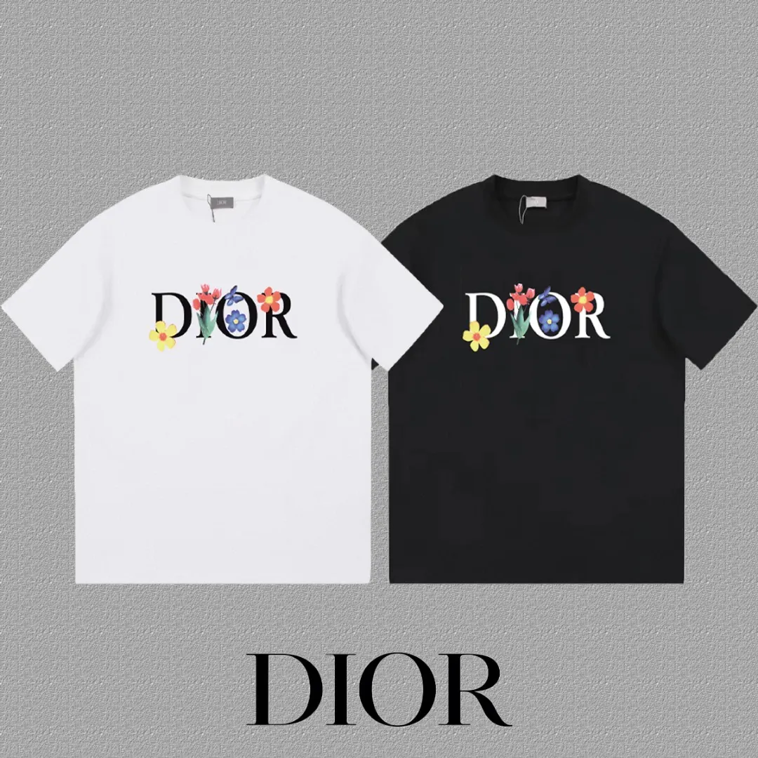 Dior Black Short Sleeved T-Shirt Exquisite Wear Image 4 Dior Black Short Sleeved T-Shirt Exquisite Wear Image 4