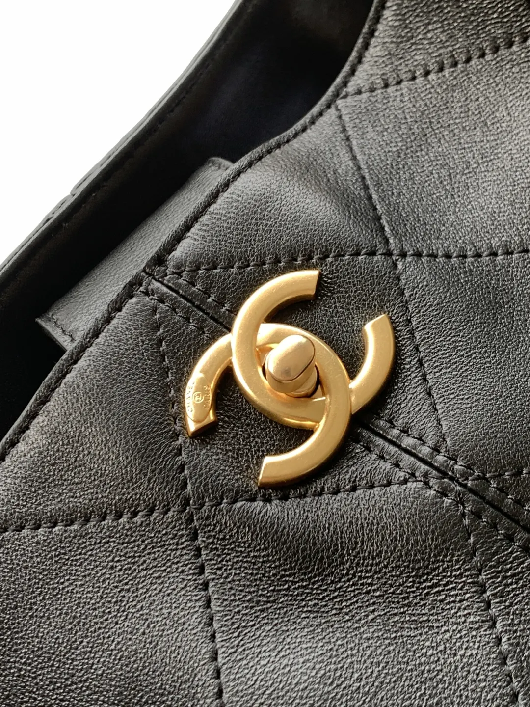 CHANEL 拼色 麂皮 托特包 大容量托特款