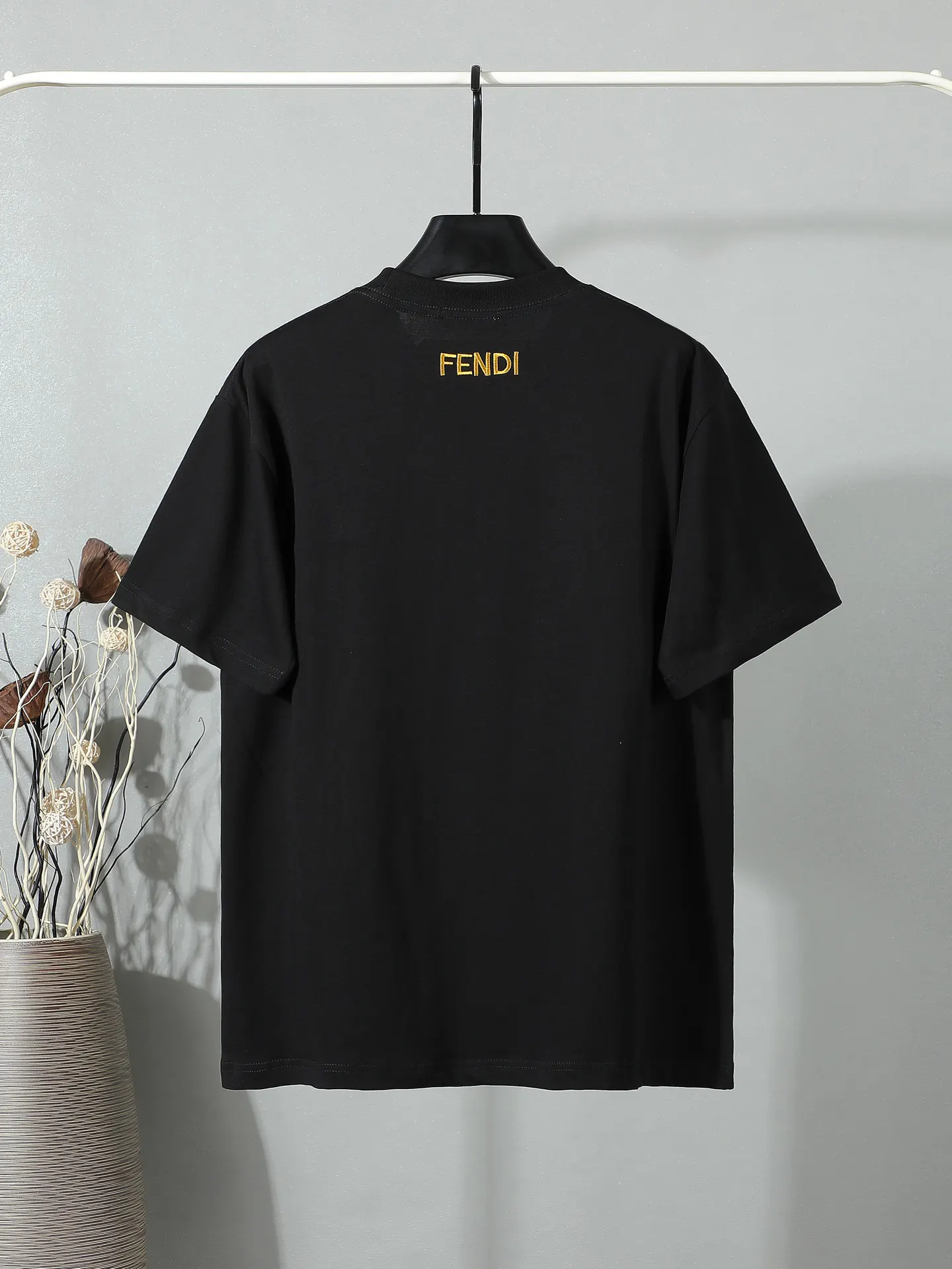 Fendi 2026春夏 Logo 刺绣 短袖T恤 日常百搭款 款4