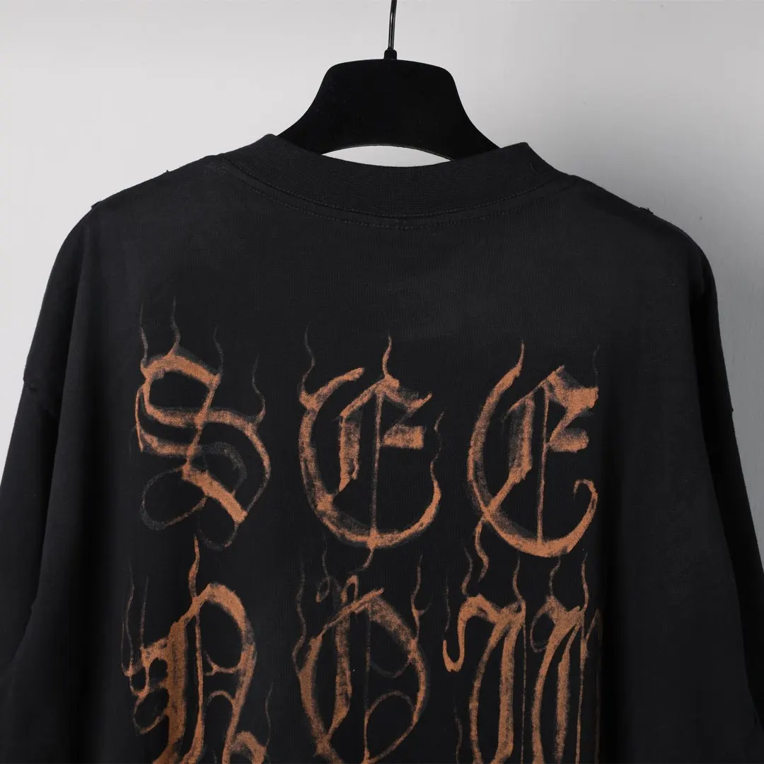 Balenciaga Logo 短袖T恤(數字4) Balenciaga Logo 短袖T恤(數字4)