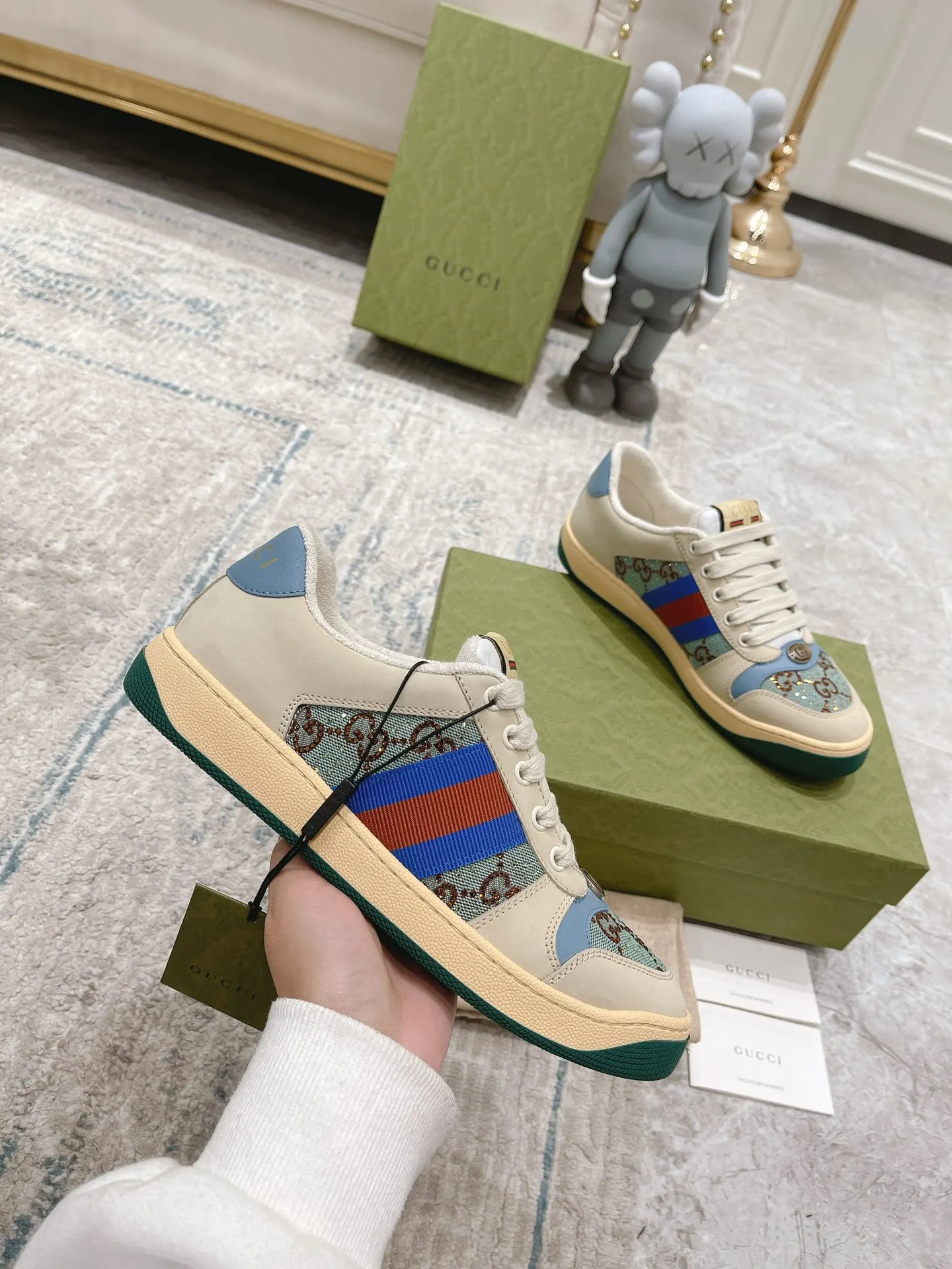 Gucci Logo休闲运动鞋