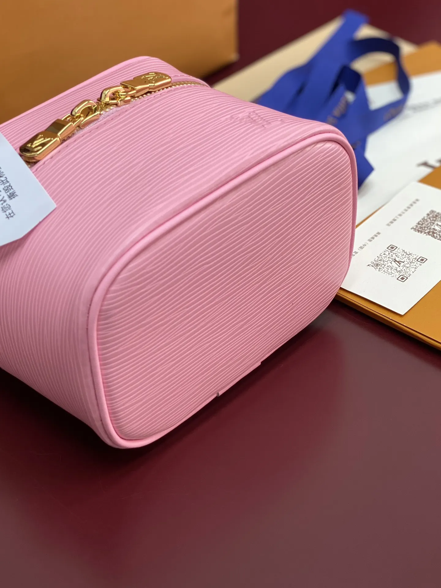 Louis Vuitton Pink Cosmetic Pouch