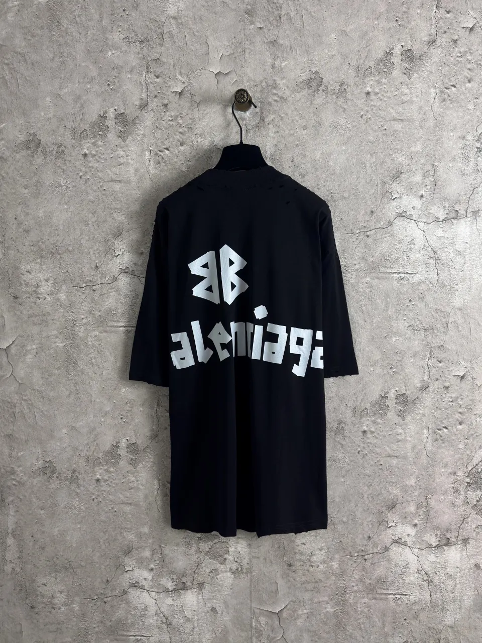 Balenciaga Black Short Sleeve T-Shirt Street