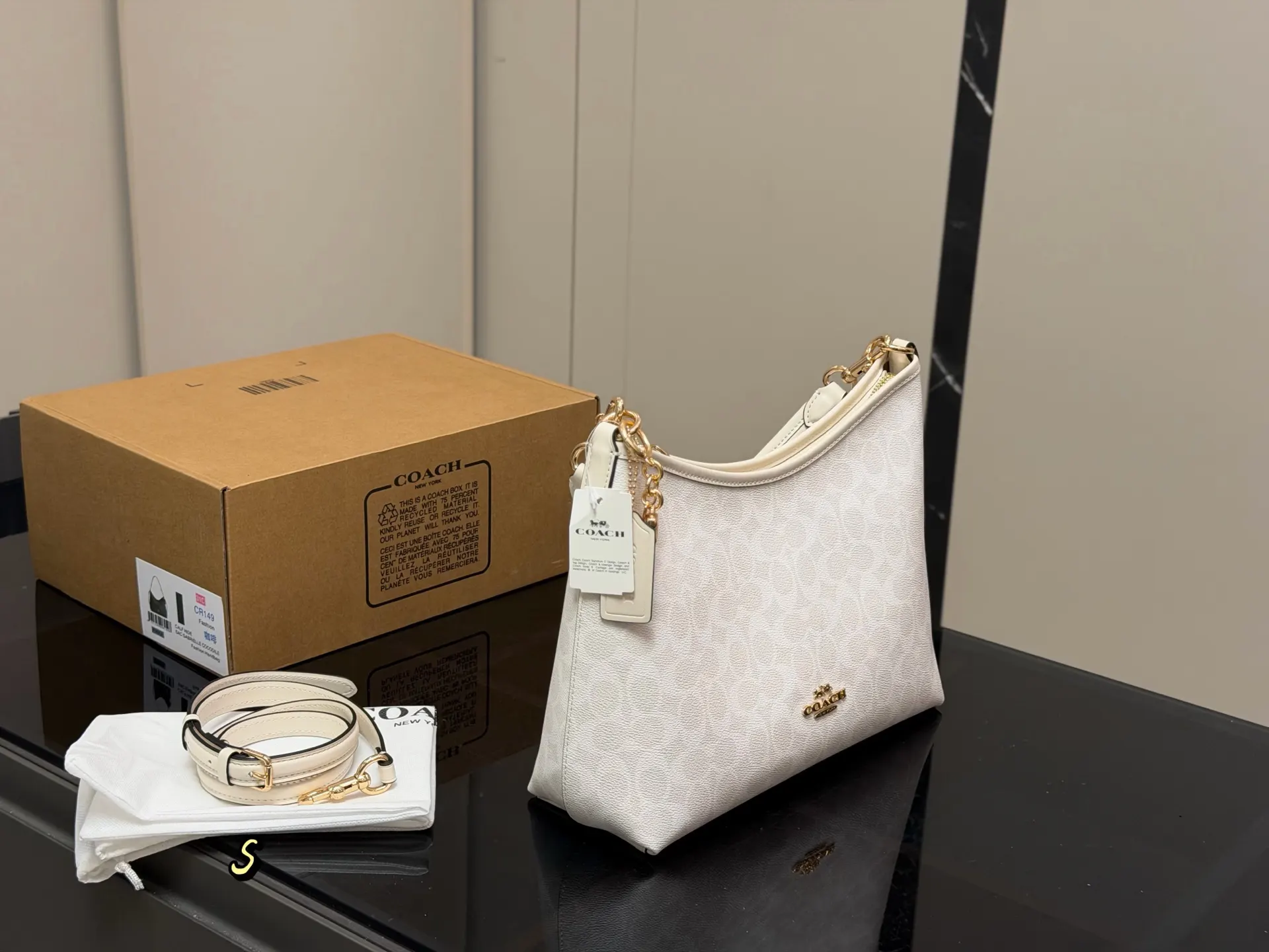 Coach Hobo 盒 laurel 腋下包 復古腋下背款