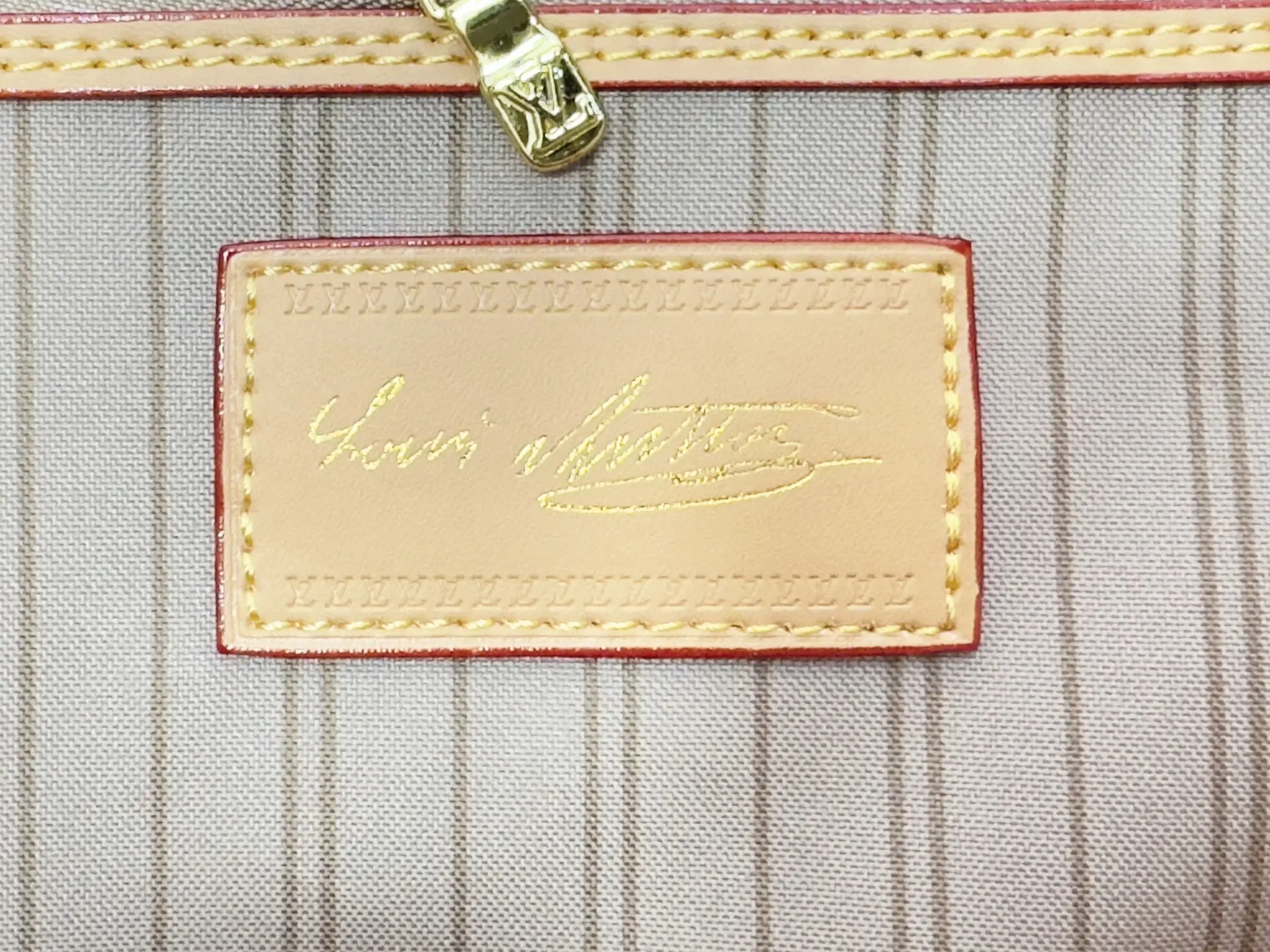 LV Neverfull 帆布 手拿包 精致手拿款