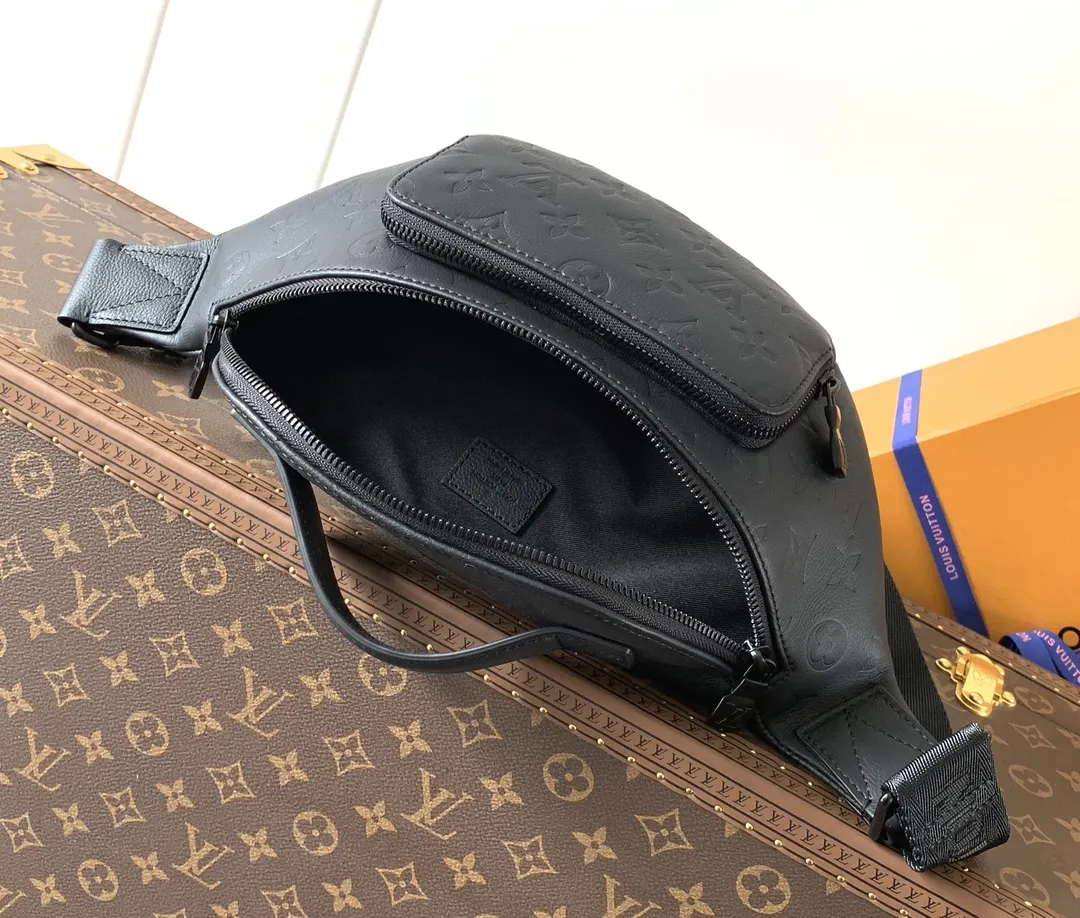 Black Belt Bag Casual Leather Image 9 Black Belt Bag Casual Leather Image 9