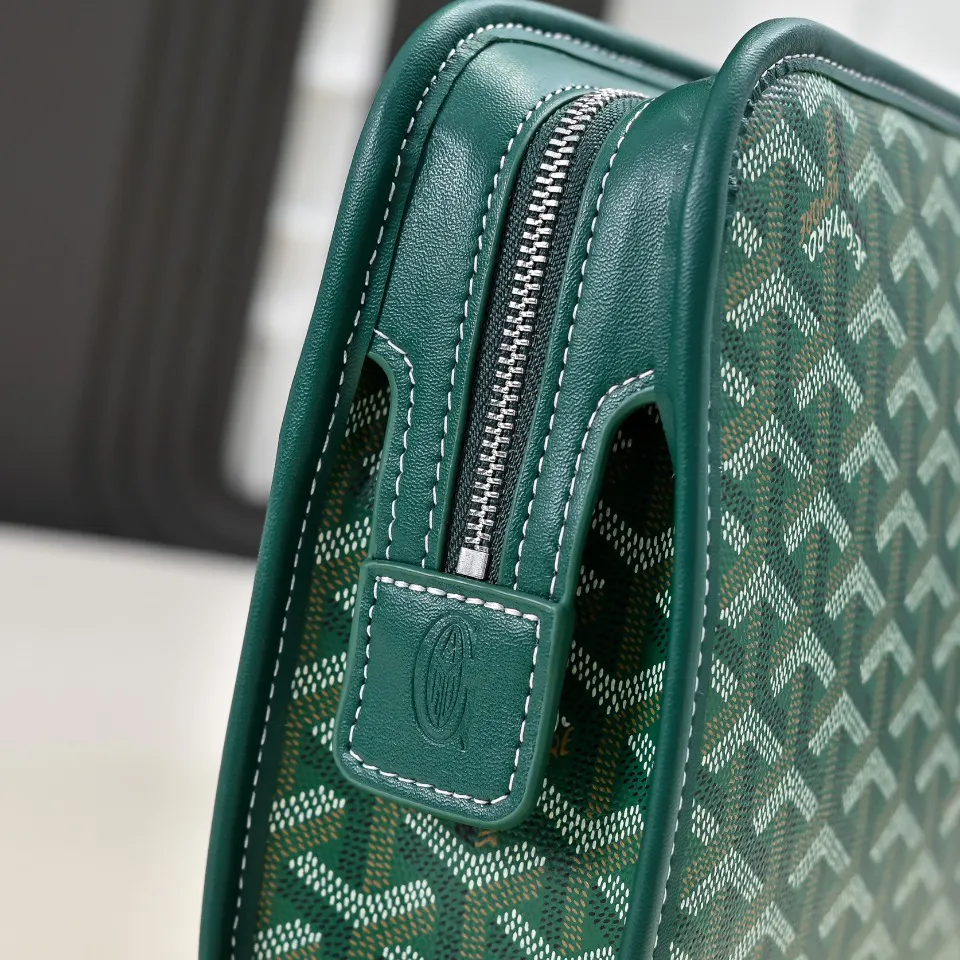 Goyard 綠色 直销 綠色 GOYAR 戈雅 包 洗漱 化妝包 便携收納款