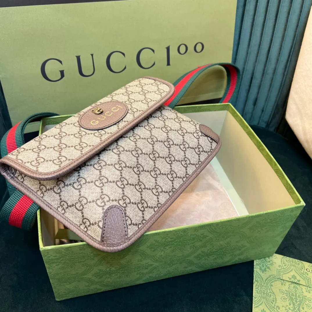 Gucci 品牌 古奇 头腰包 采用意 休閒腰包款