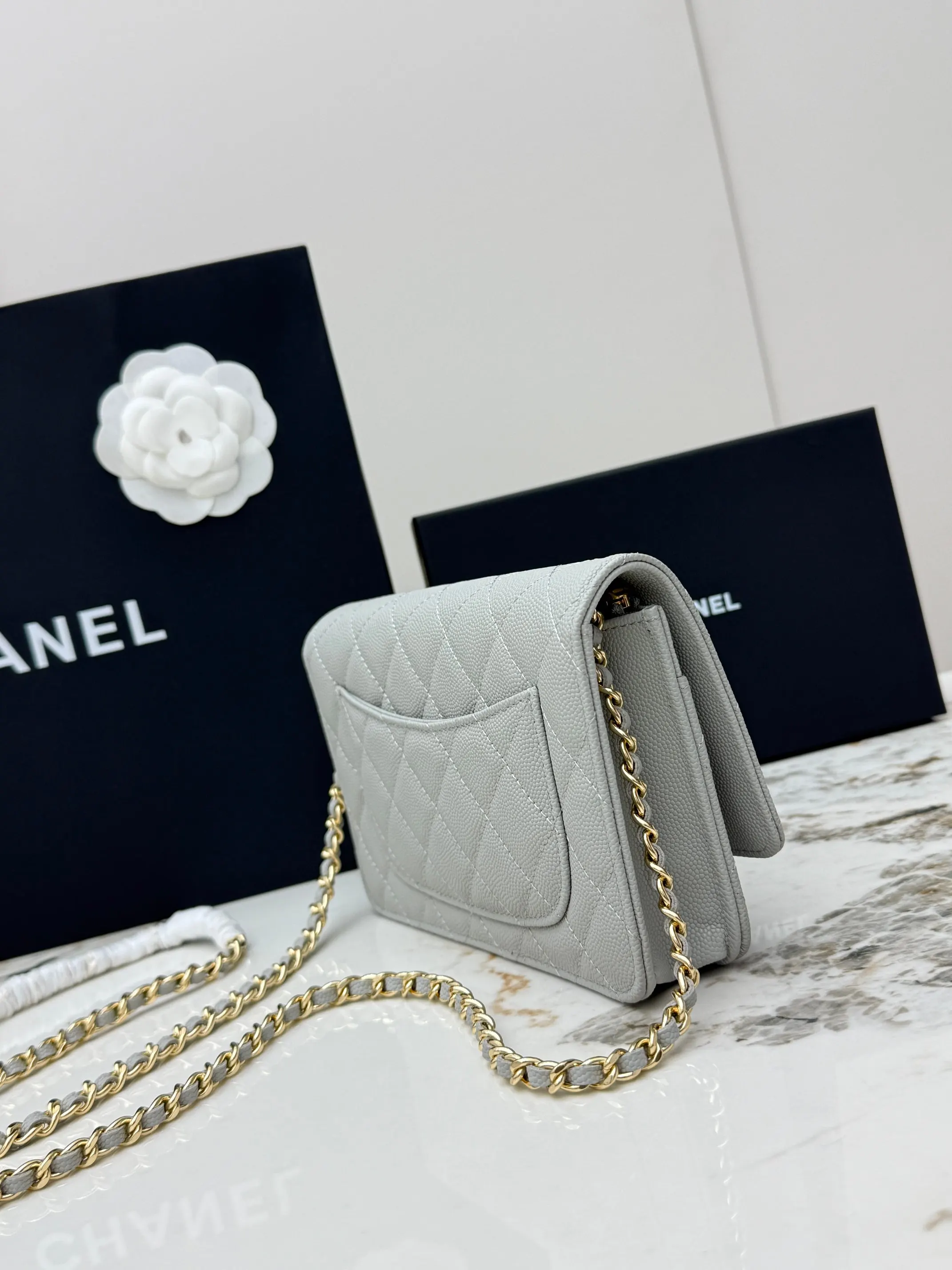 CHANEL 小牛皮 链条包 精致链条款