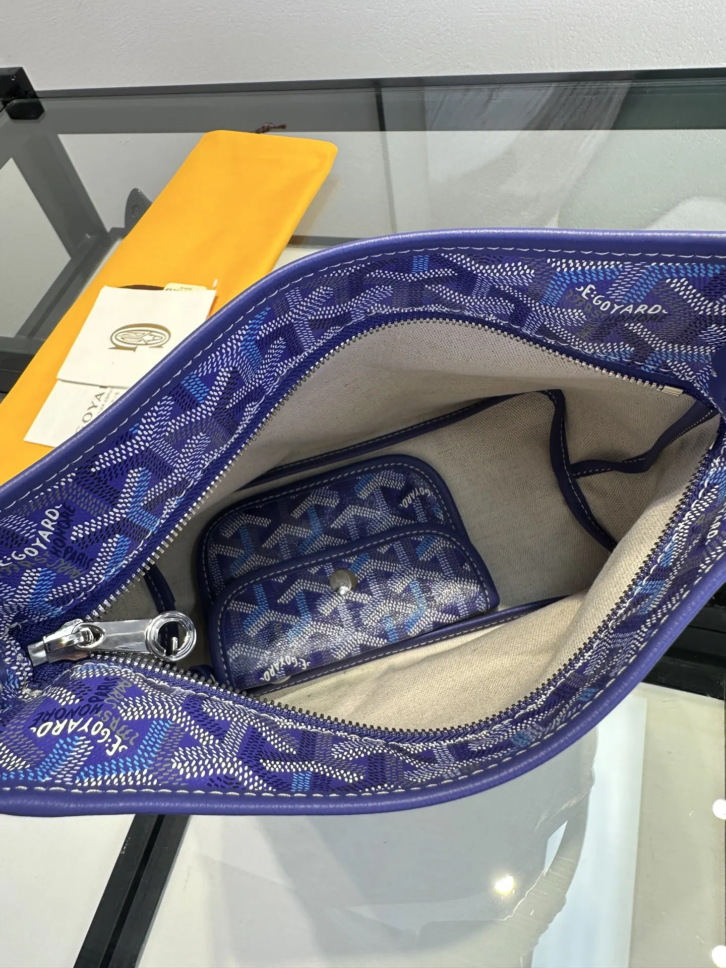 Goyard Hobo 戈雅 迷你hobo 腋下包 蓝莓紫 四季炫彩 托特包 大容量托特款