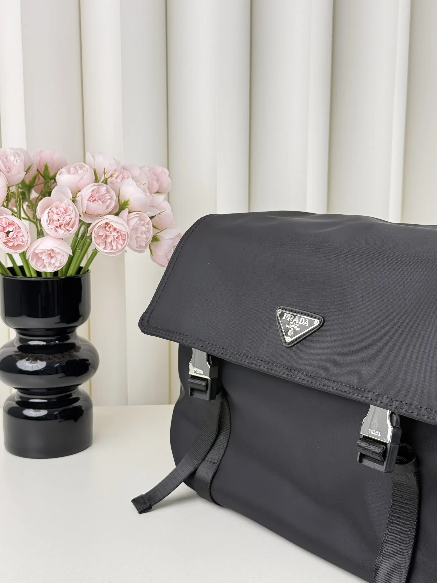 Prada Re-Nylon 三角標 斜背包