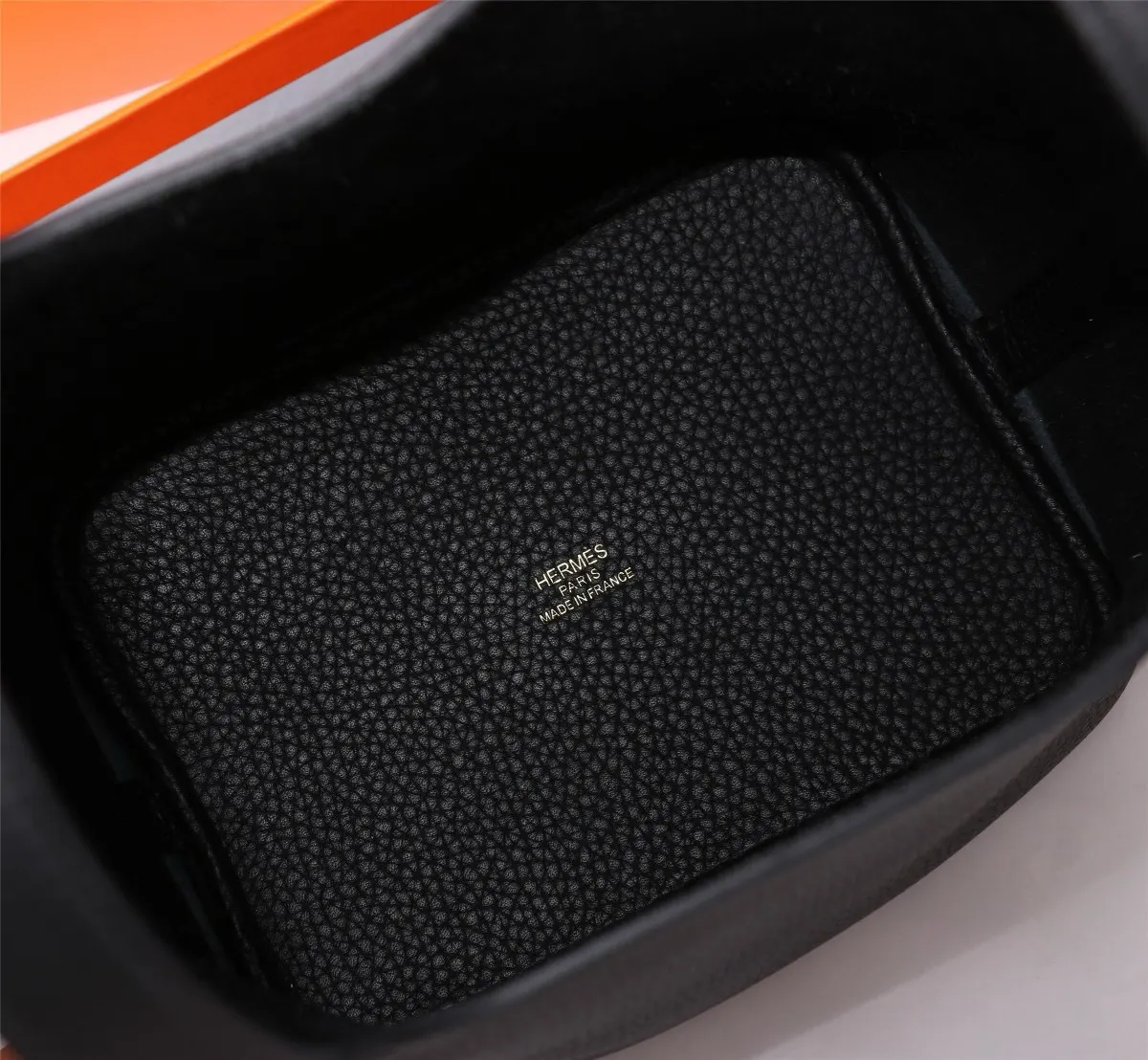 Hermès 黑色 水桶包