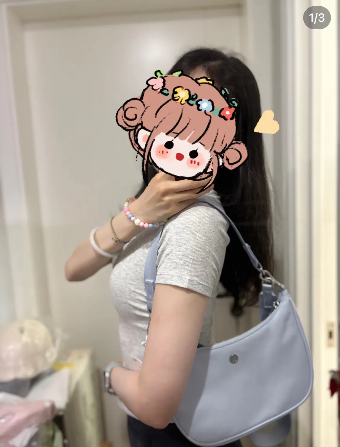 美图素材 lulu腋下斜挎包 三种背法颜色超美der 腋下包 复古腋下背款