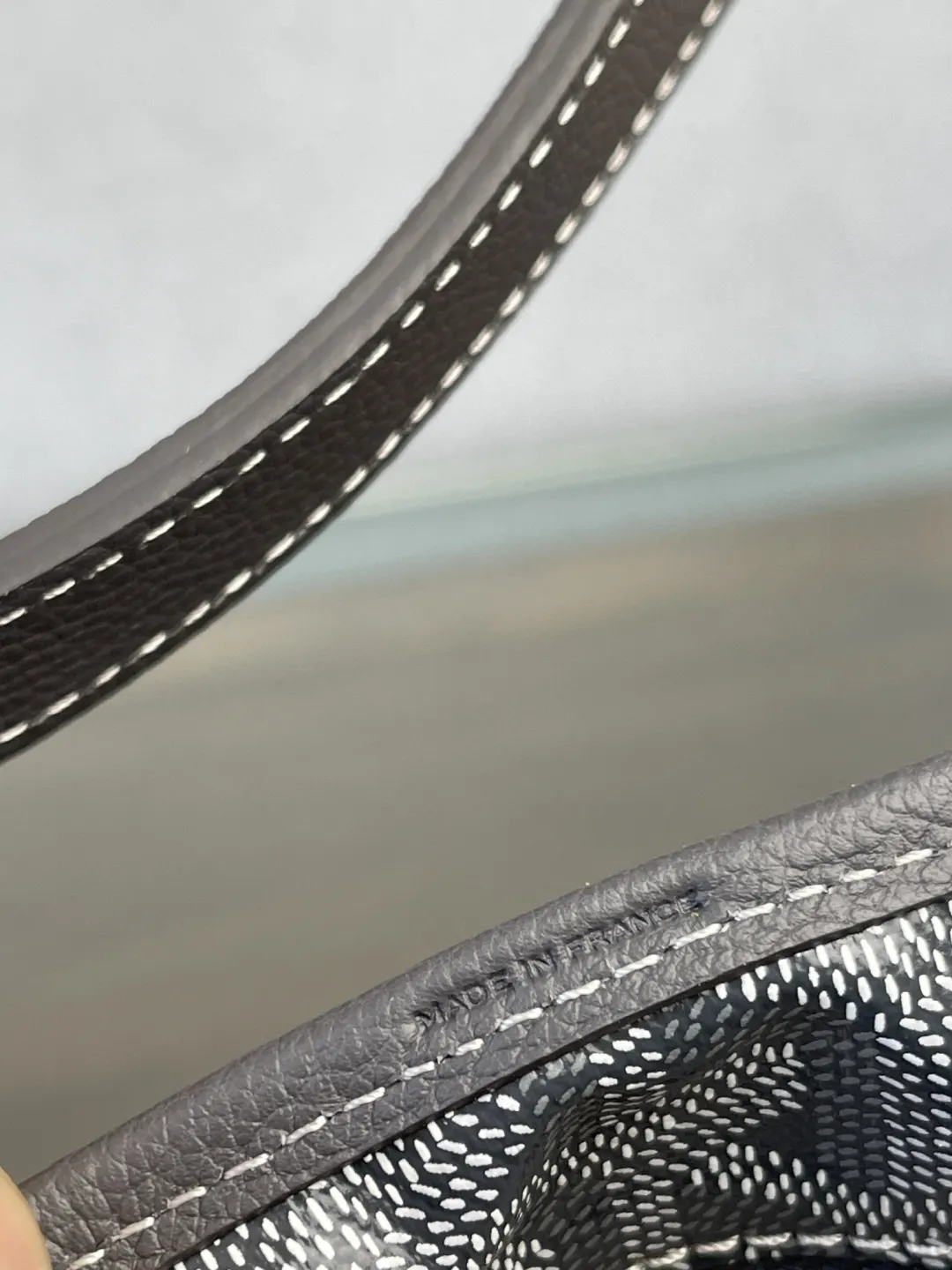 Goyard Hobo 灰色 腋下包 复古腋下背款