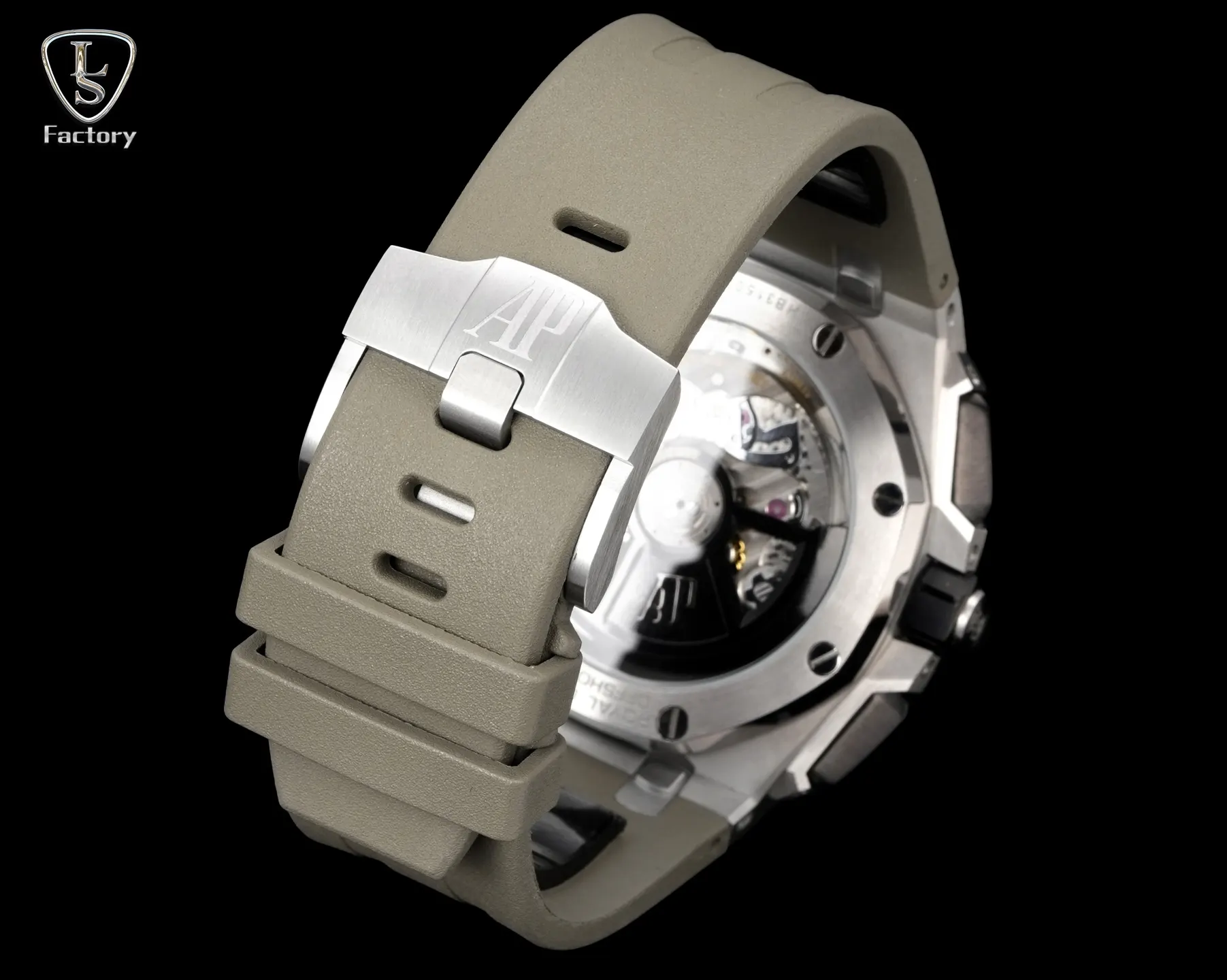 Audemars Piguet 黑色 藍色 牛皮 手錶 經典腕表款
