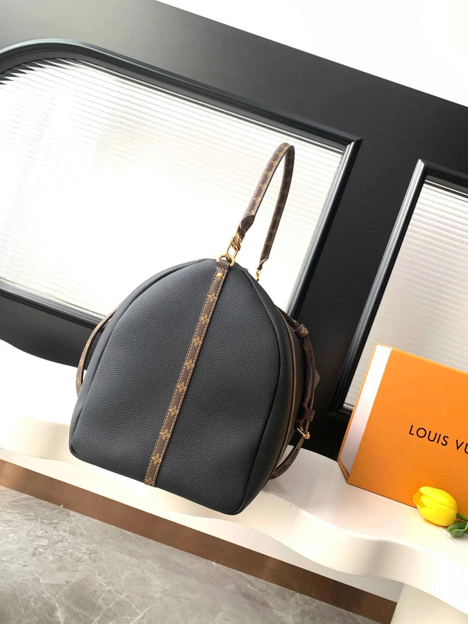 Keepall 牛皮 旅行袋 大容量旅行款