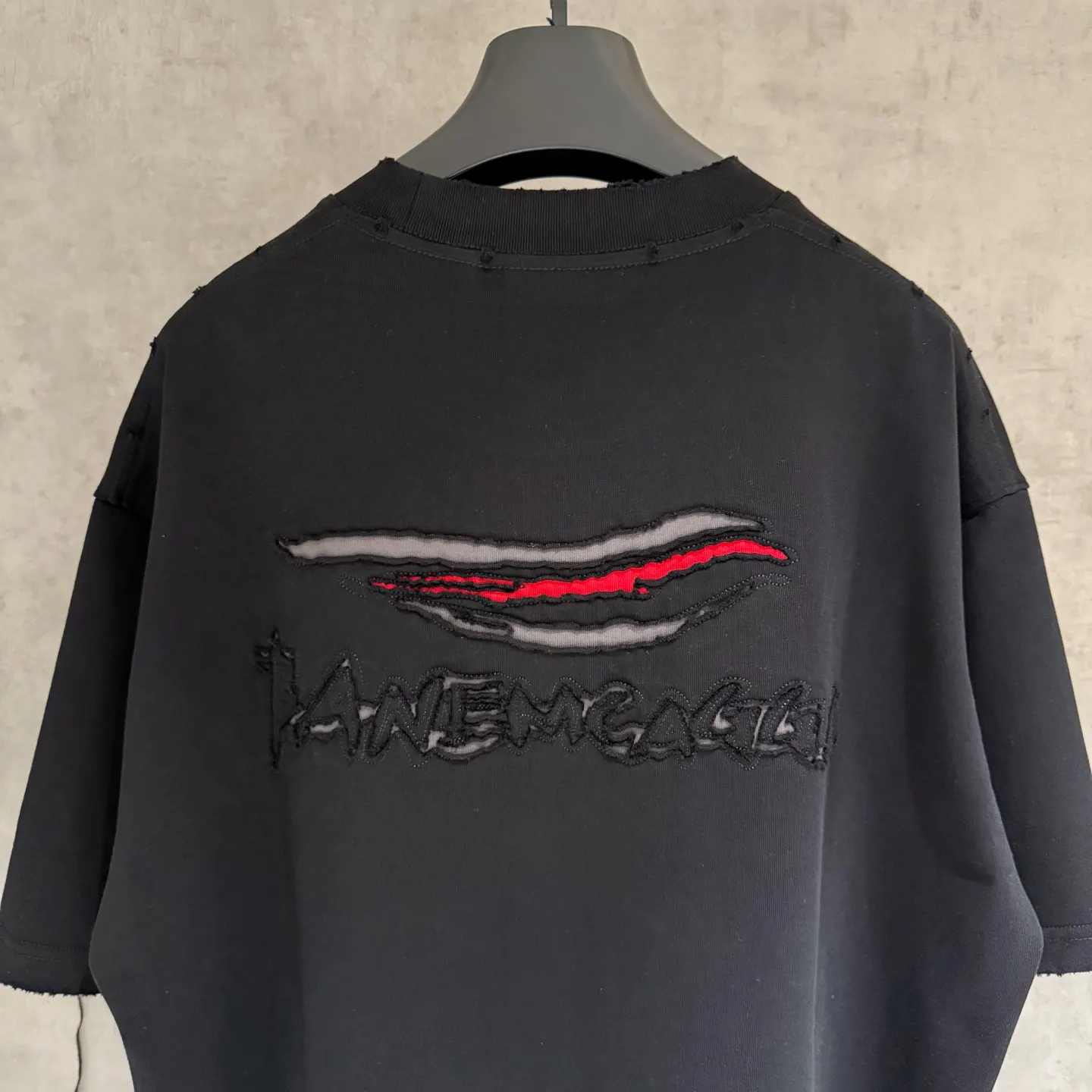 Balenciaga 25SS 刺繡 純棉 短袖T恤