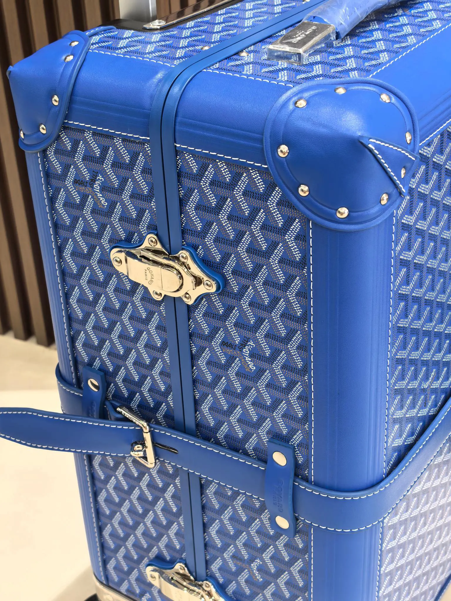 Goyard 戈雅 寸登机箱 全手工精心打造 行李箱 旅行拉杆款 轻便出行款