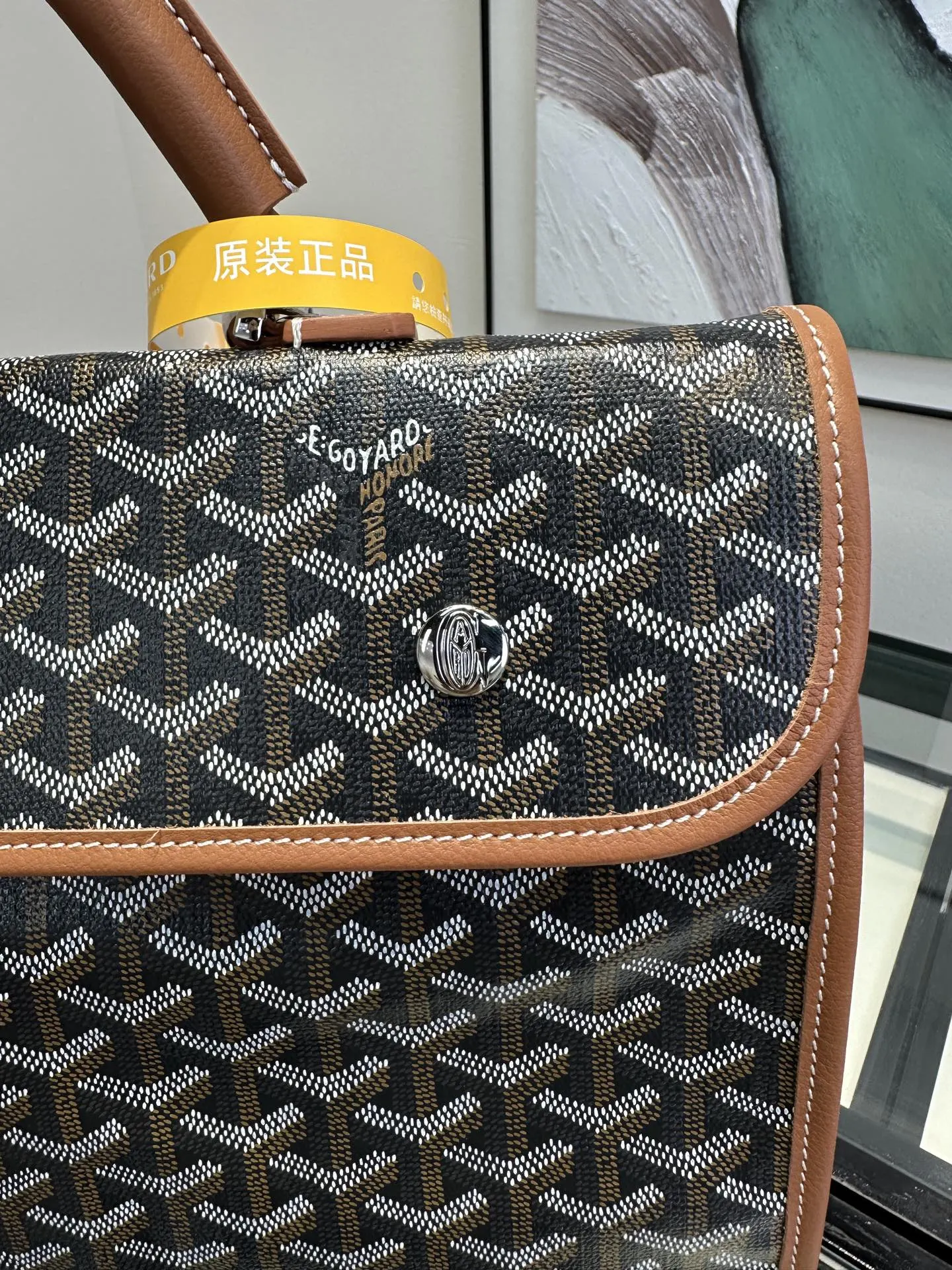 Goyard 棕色 外出旅行时请一定记得带上 Saint Léger 因 旅行袋 大容量旅行款(數字9) Goyard 棕色 外出旅行时请一定记得带上 Saint Léger 因 旅行袋 大容量旅行款(數字9)