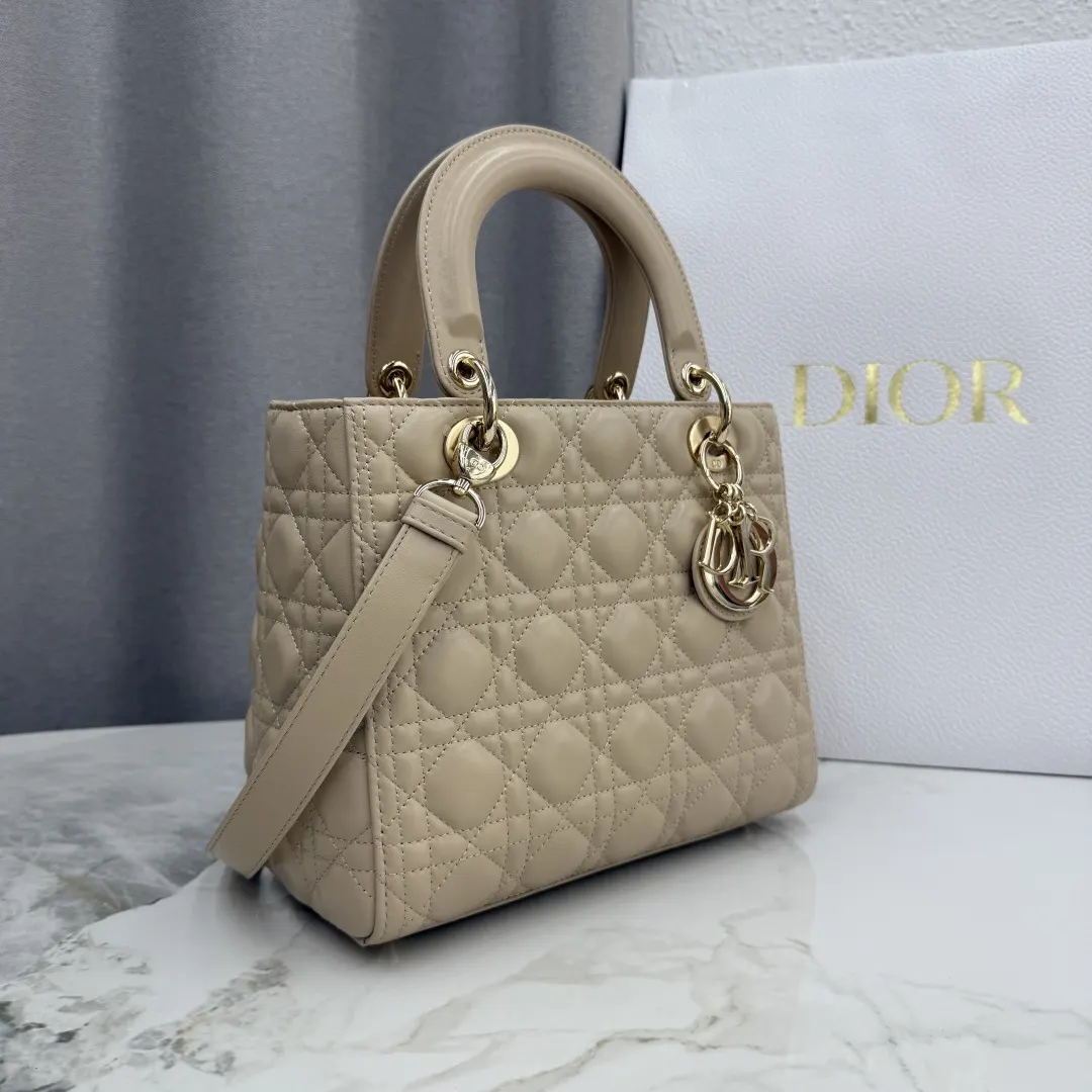 Dior Lady Dior Lady Sheepskin Clip Fine Accessories Handbag Image 3 Dior Lady Dior Lady Sheepskin Clip Fine Accessories Handbag Image 3